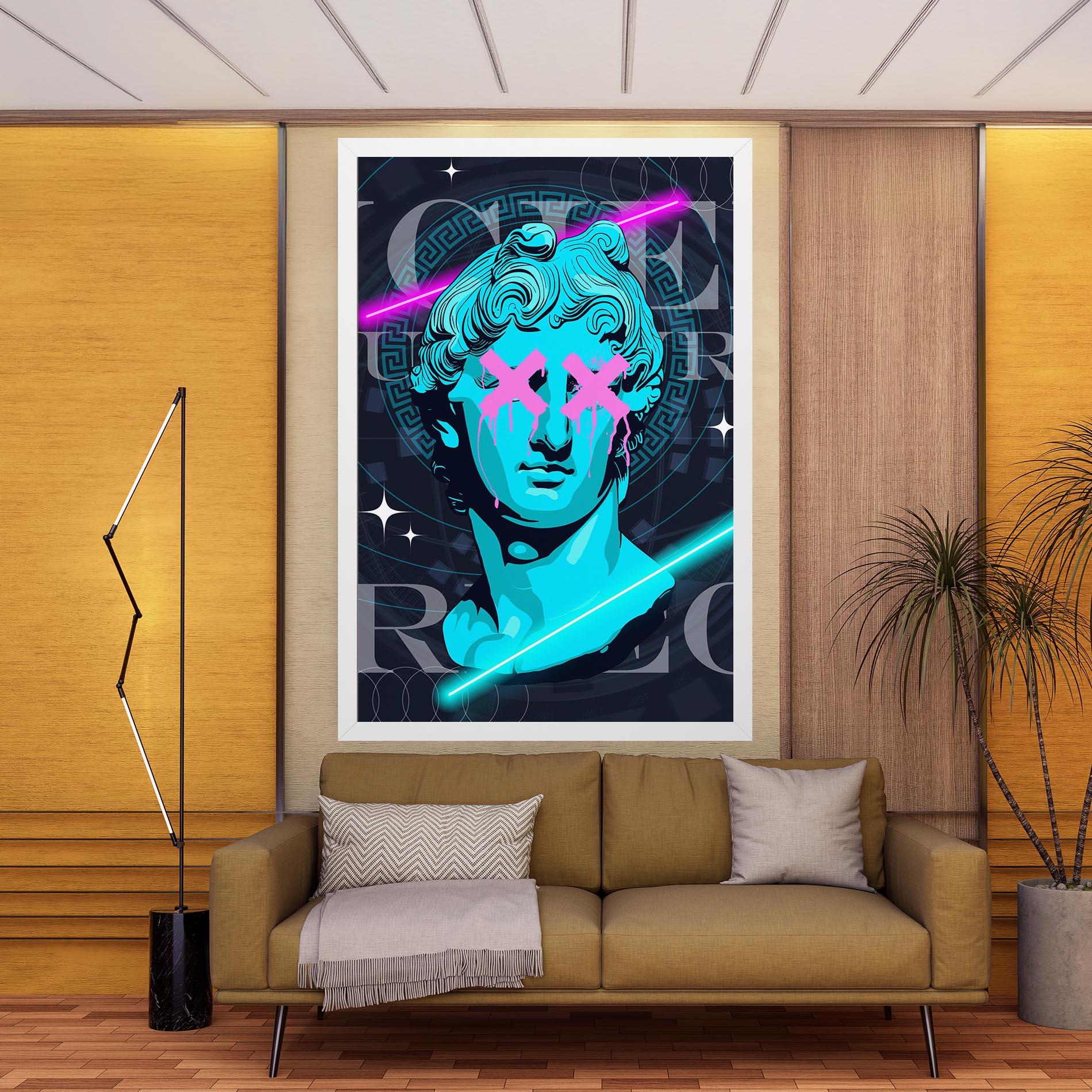 Vászonkép Sculptures mockup 9