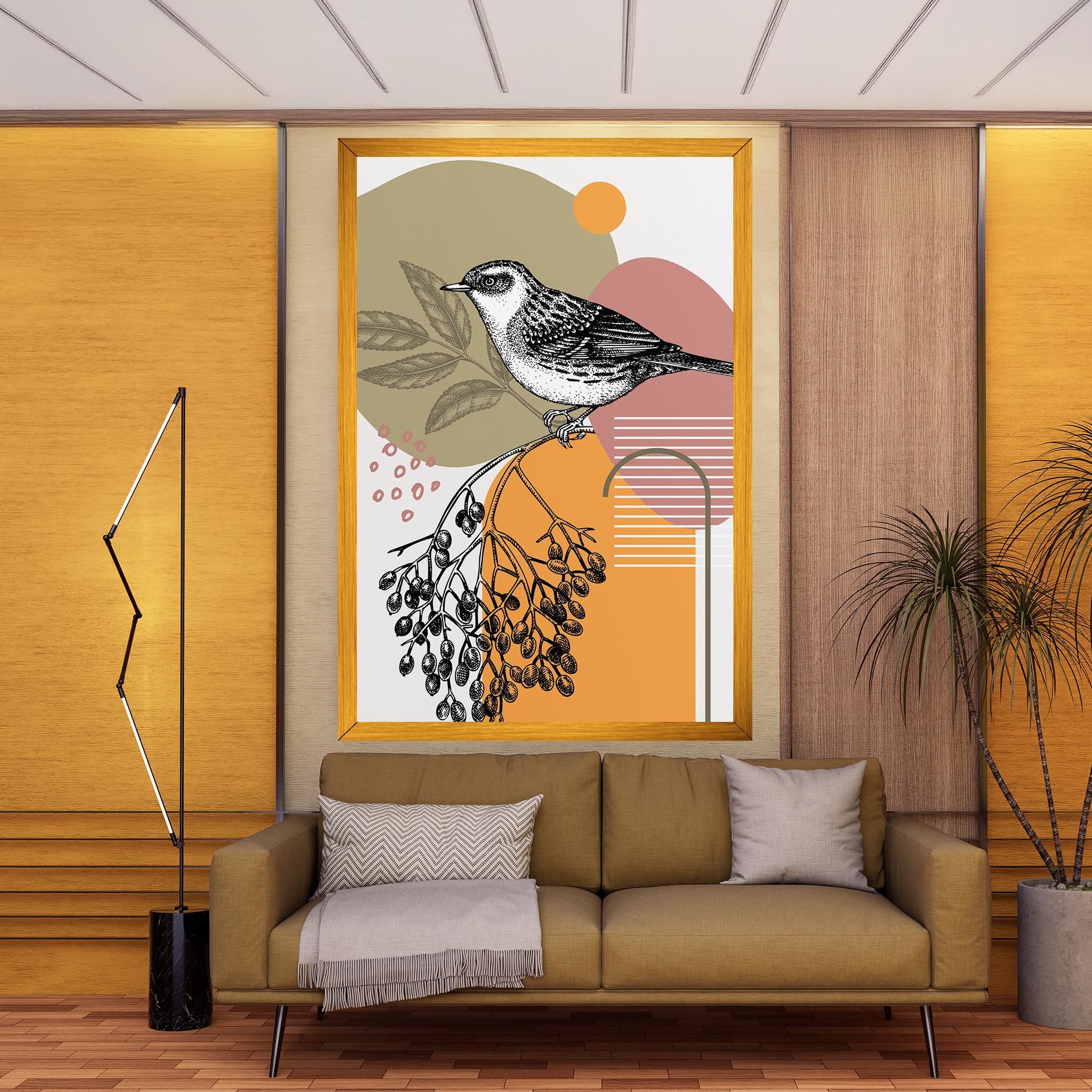 Bird Collage mockup 9