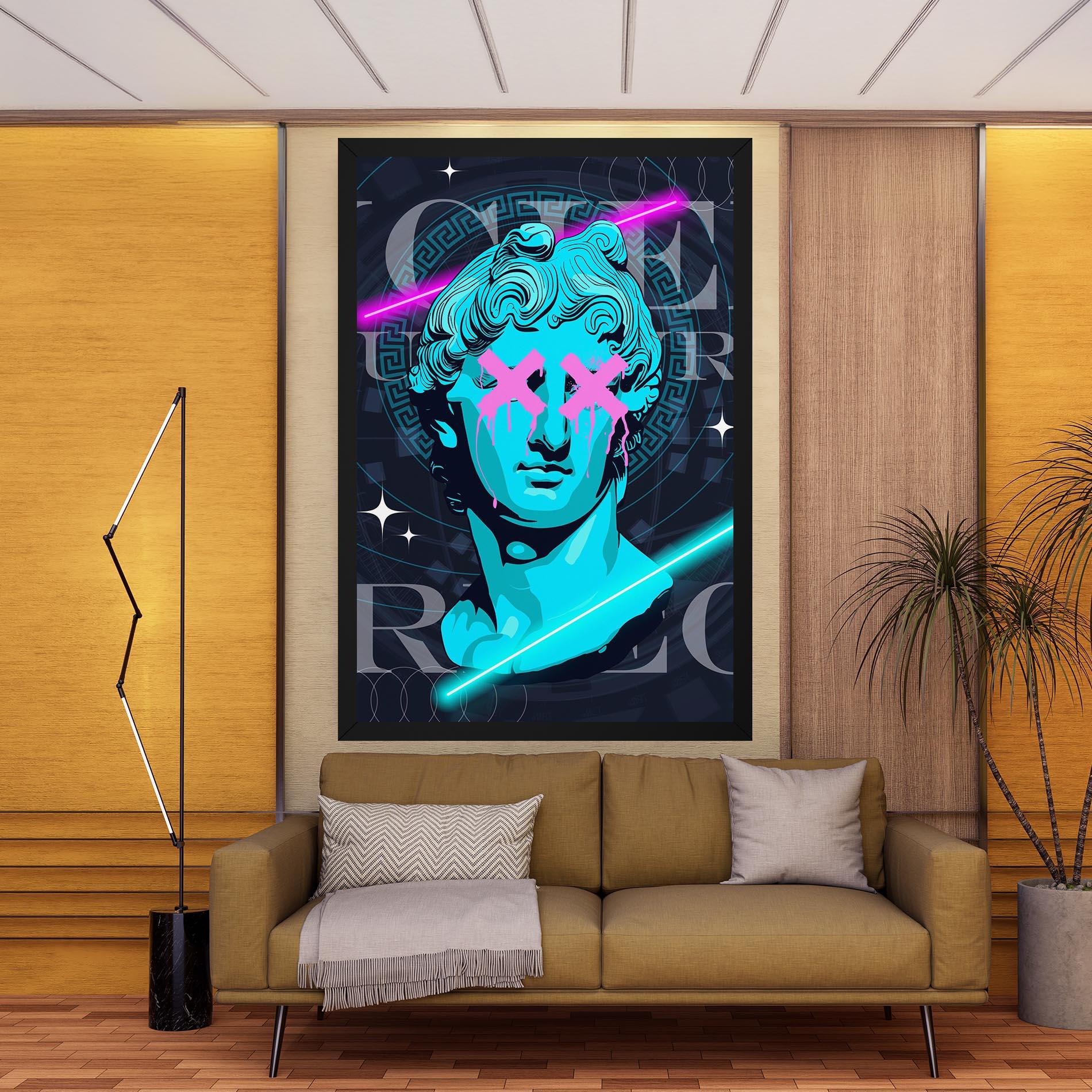 Vászonkép Sculptures mockup 9