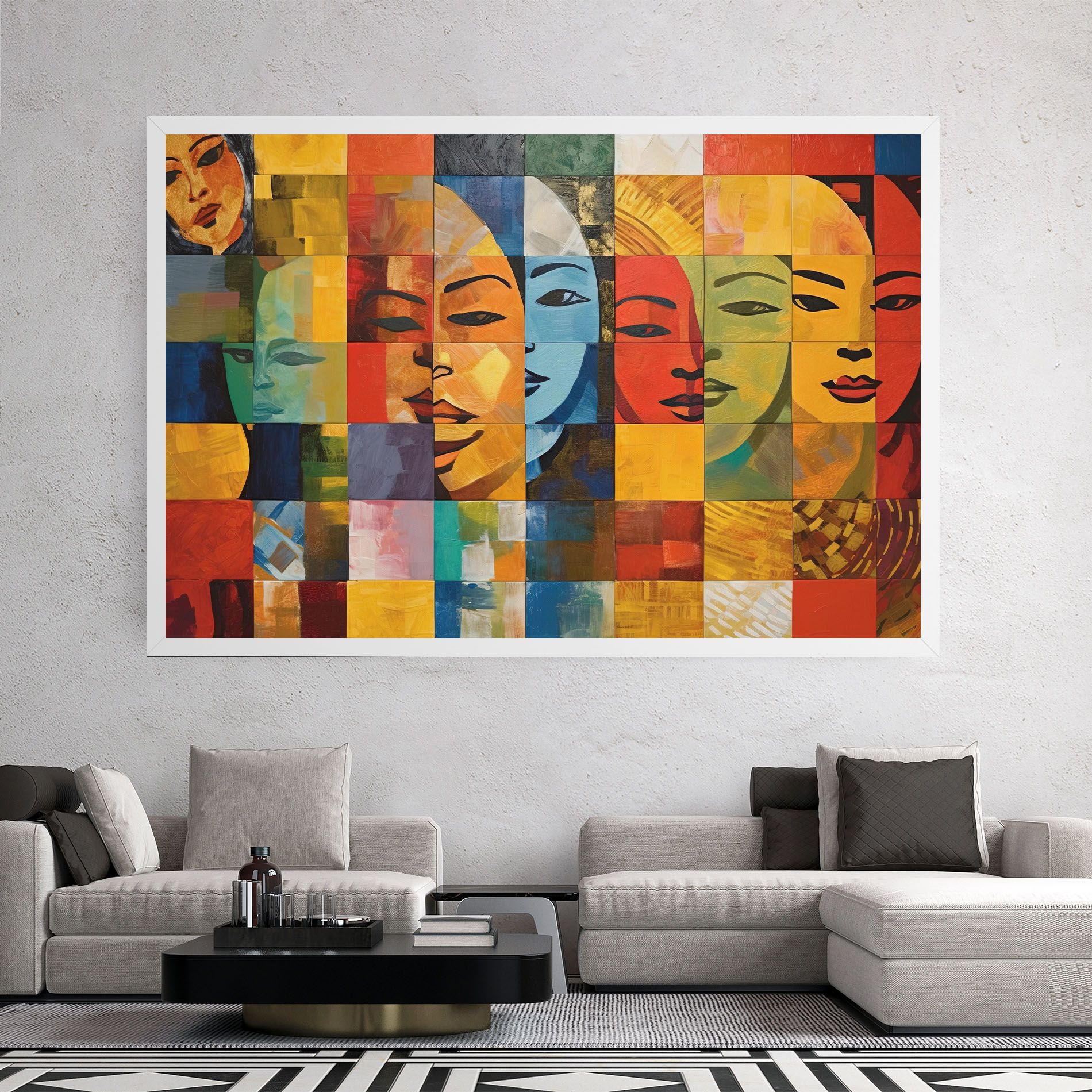 Abstract Concept Collage mockup 2