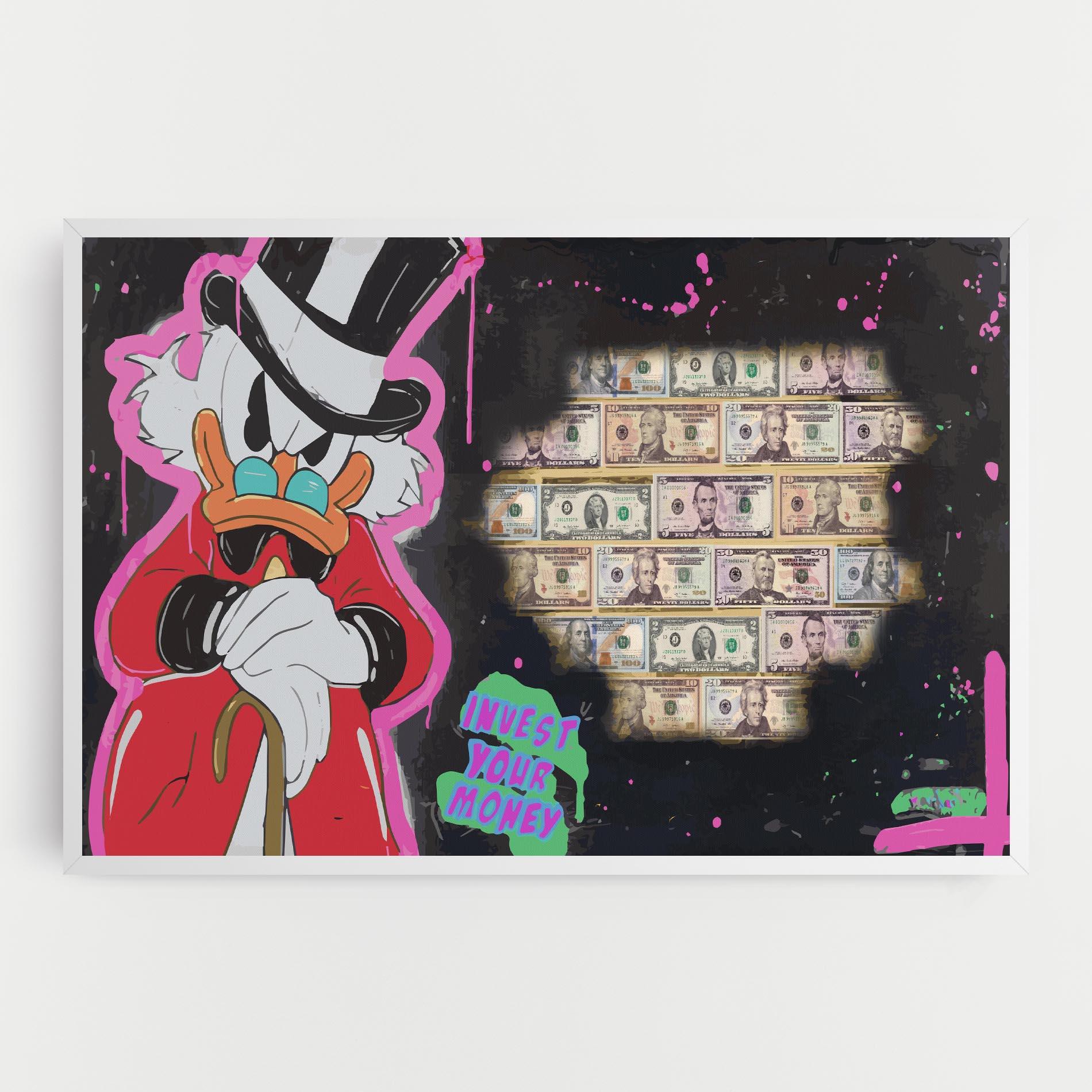 Vászonkép Money Advice mockup 0