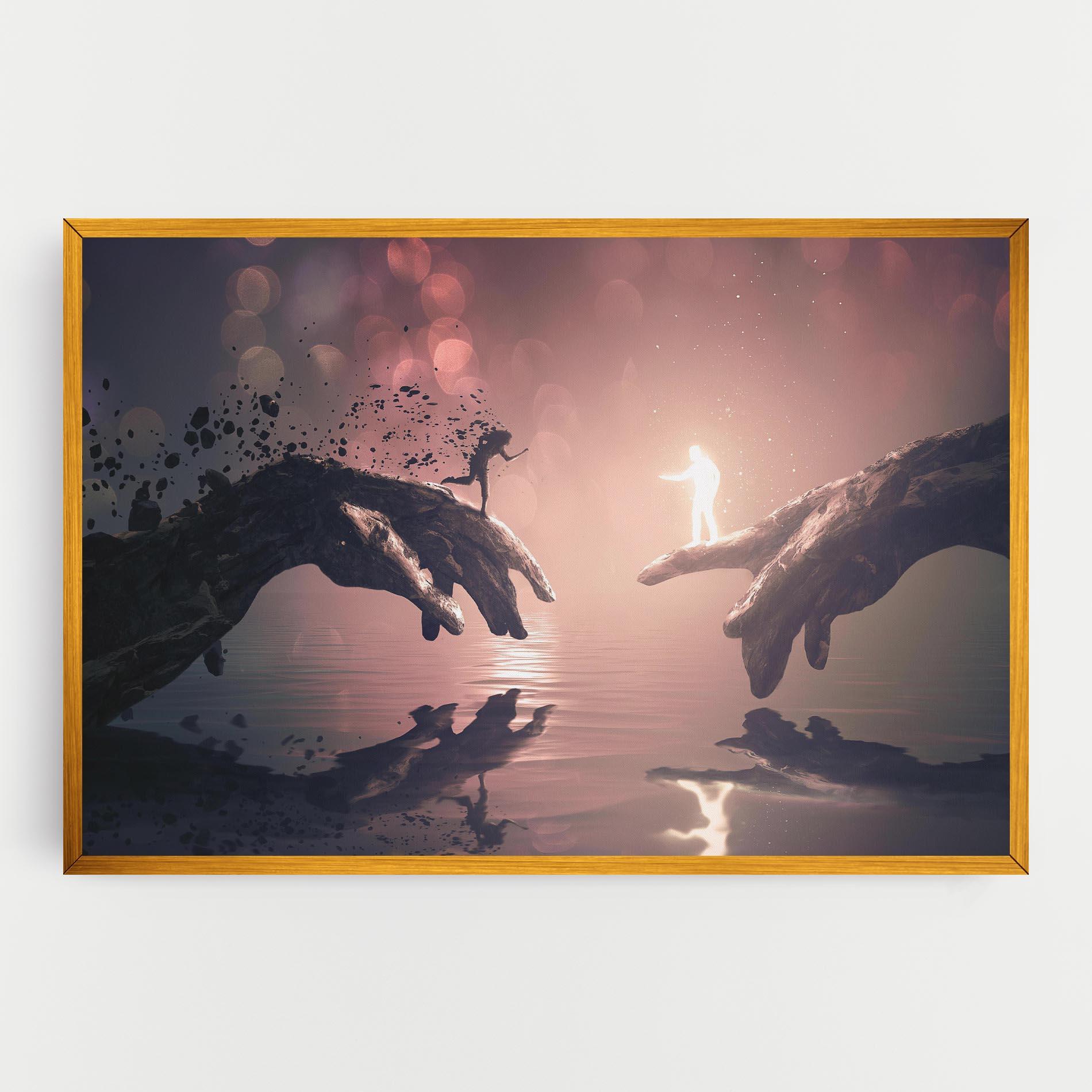 Vászonkép Life Story mockup 0