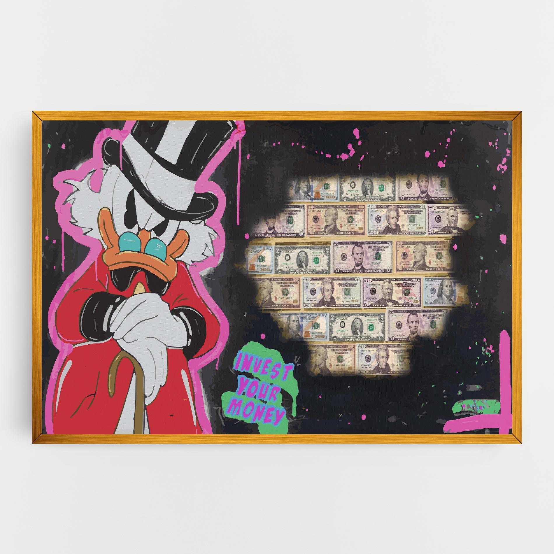 Vászonkép Money Advice mockup 0