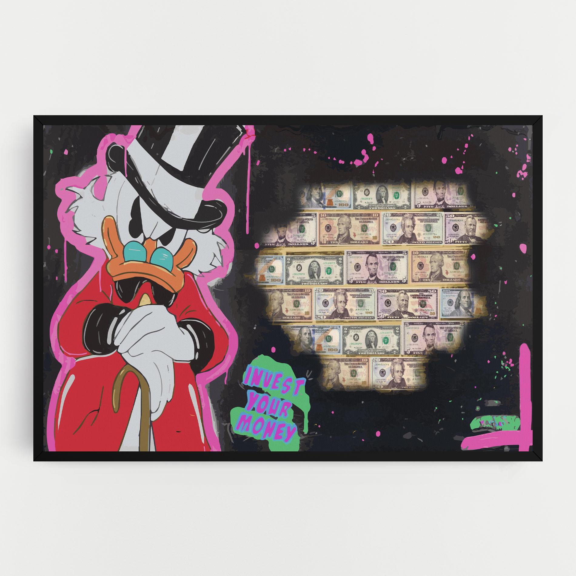 Vászonkép Money Advice mockup 0