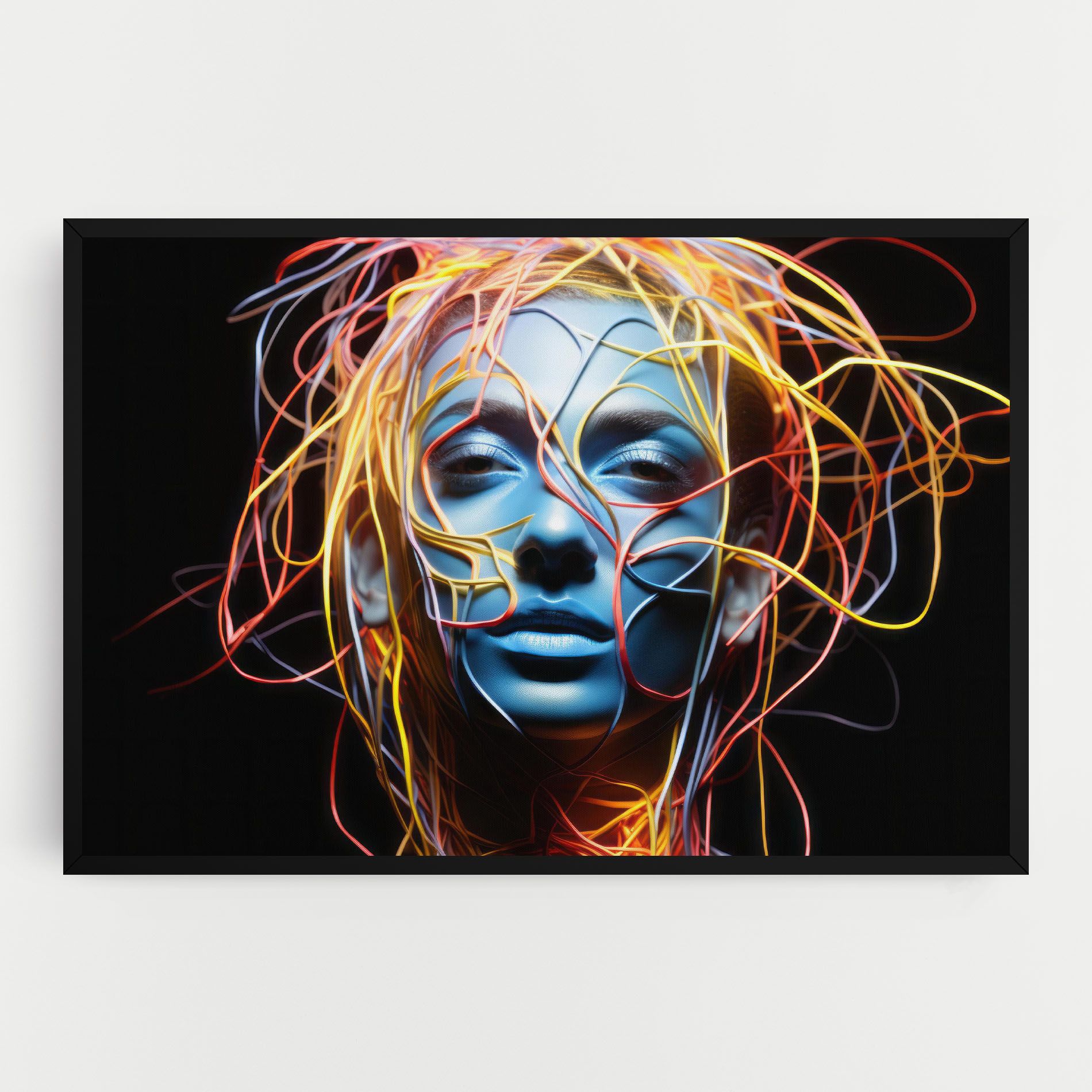 Neon Lights Hair mockup 0