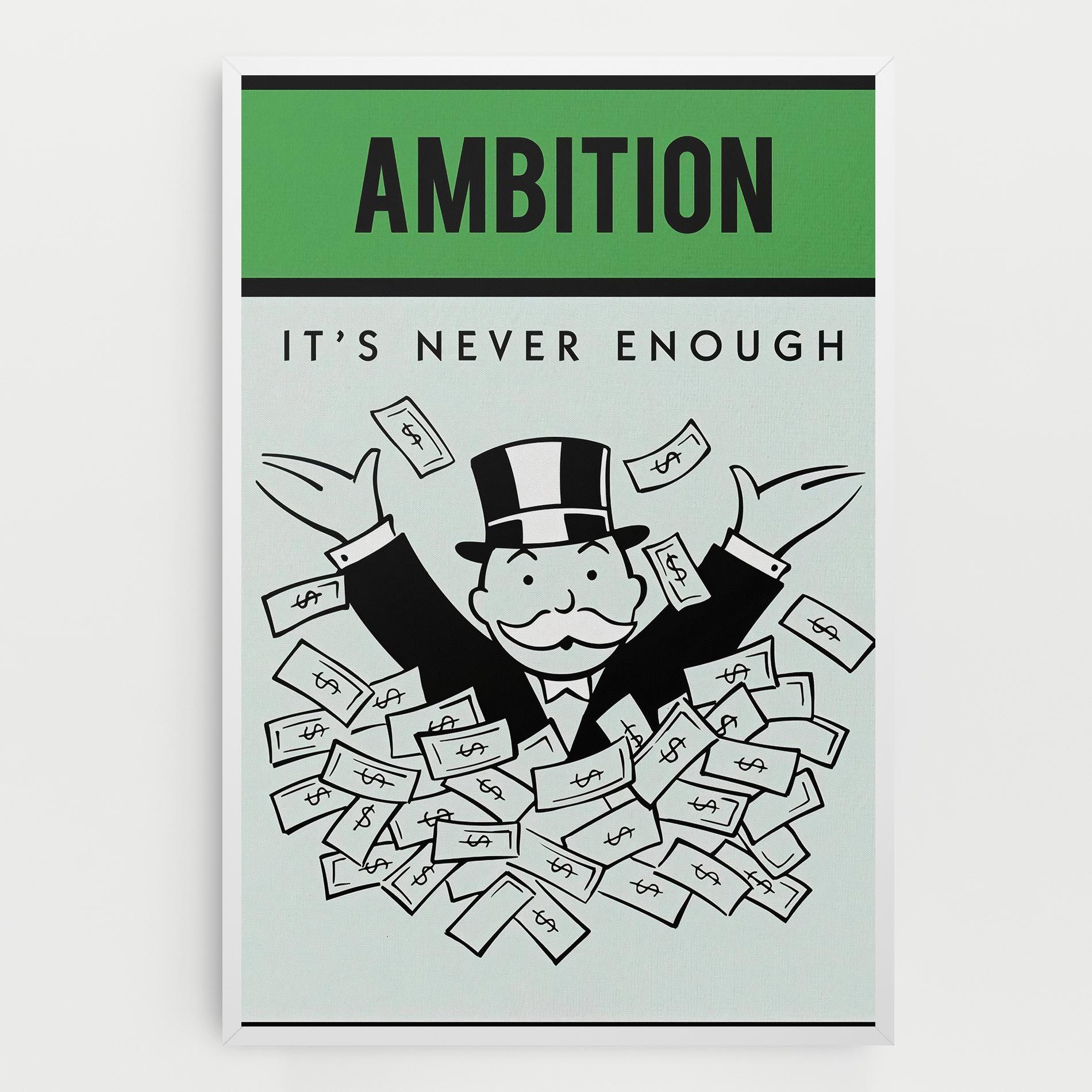 Vászonkép AMBITION mockup 0