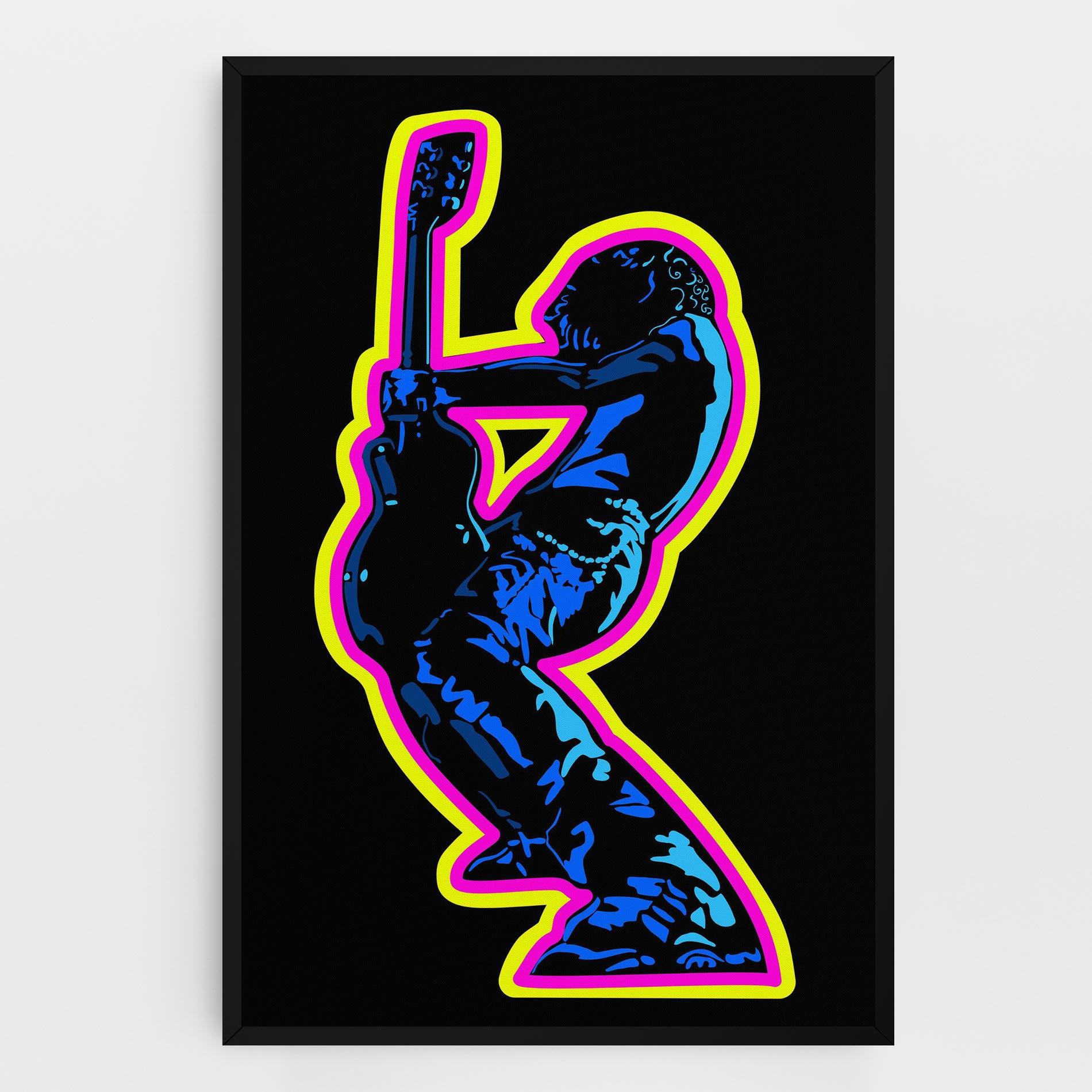 Vászonkép Guitarist Art mockup 0