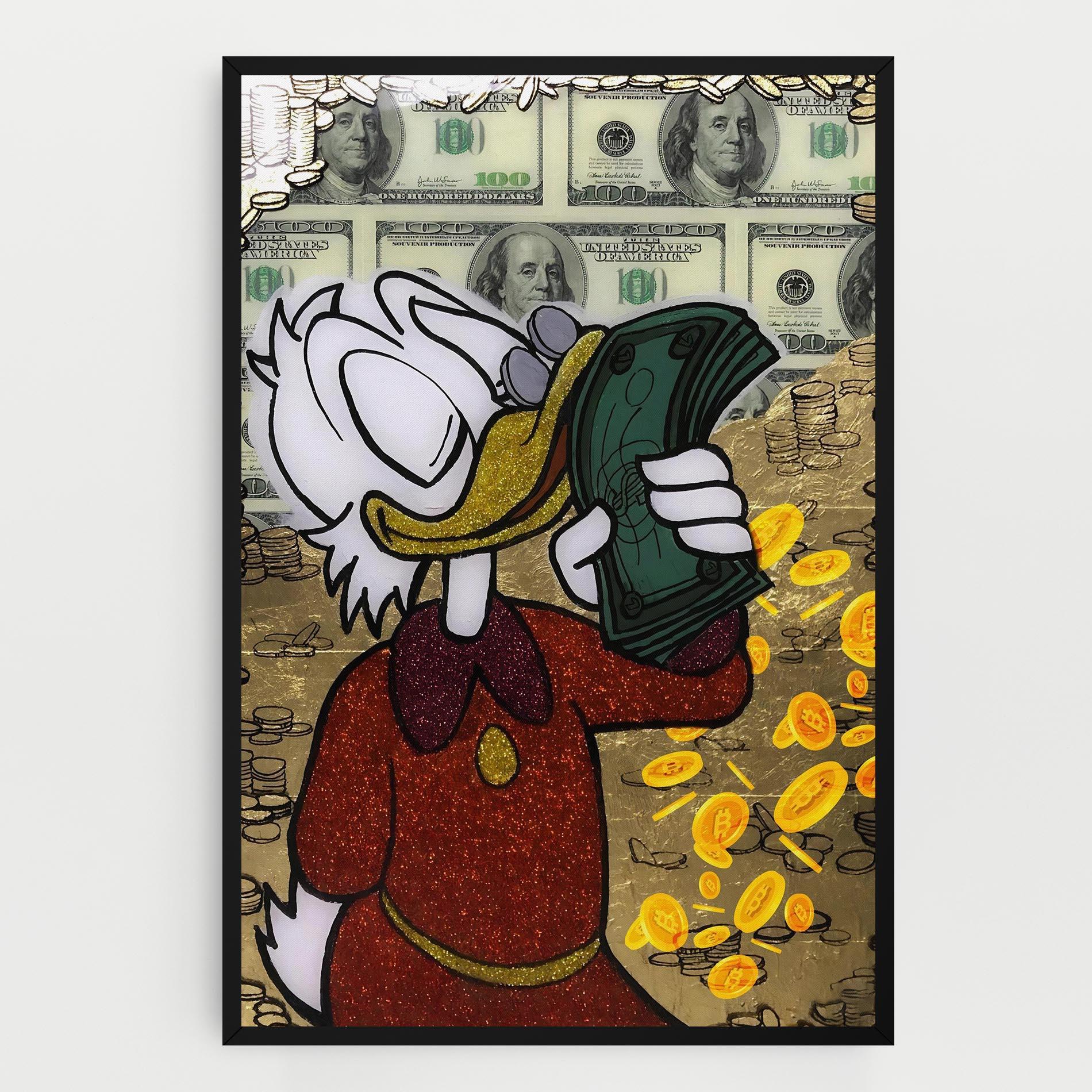 Vászonkép Smell Like Money mockup 0