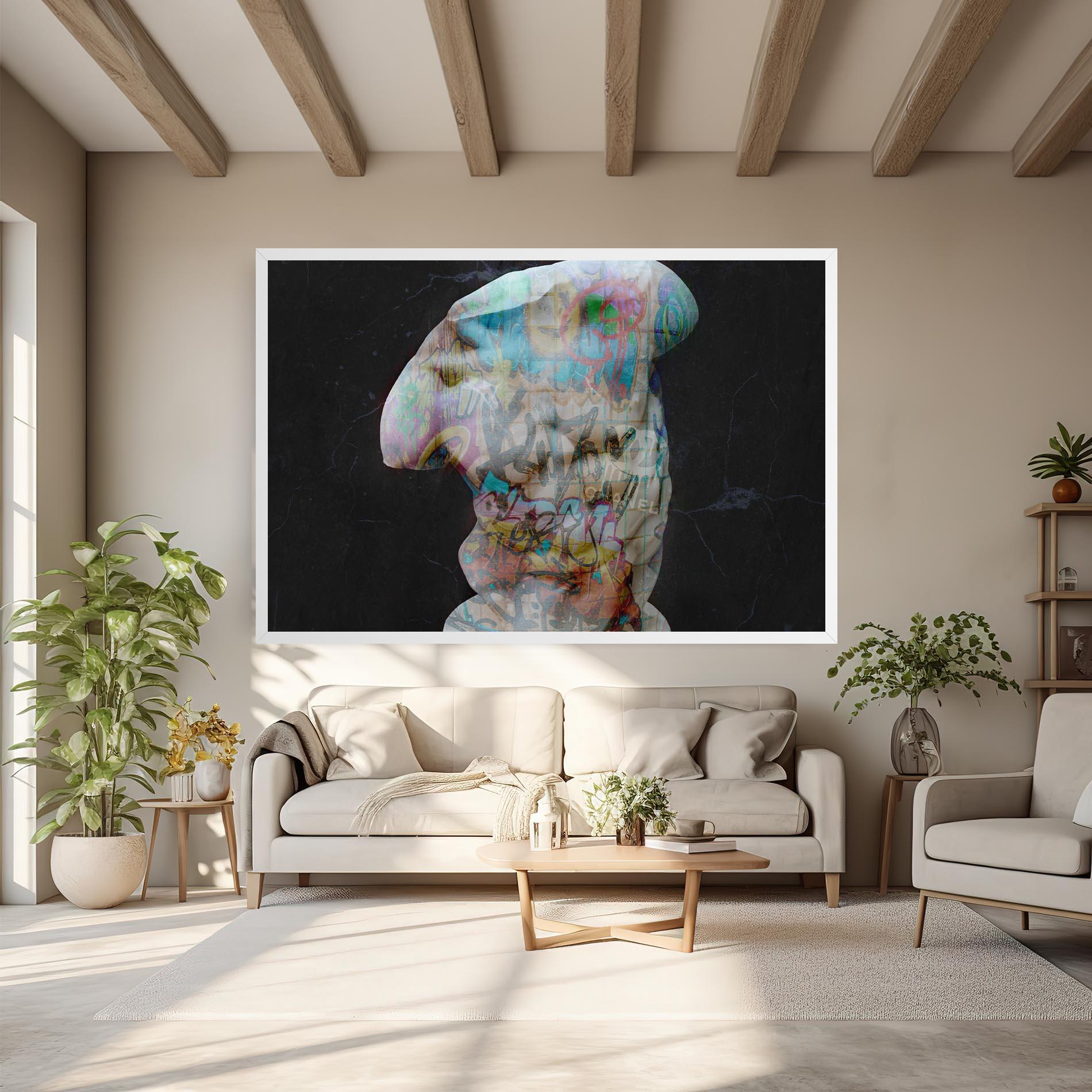 Vászonkép Lost My Head mockup 6