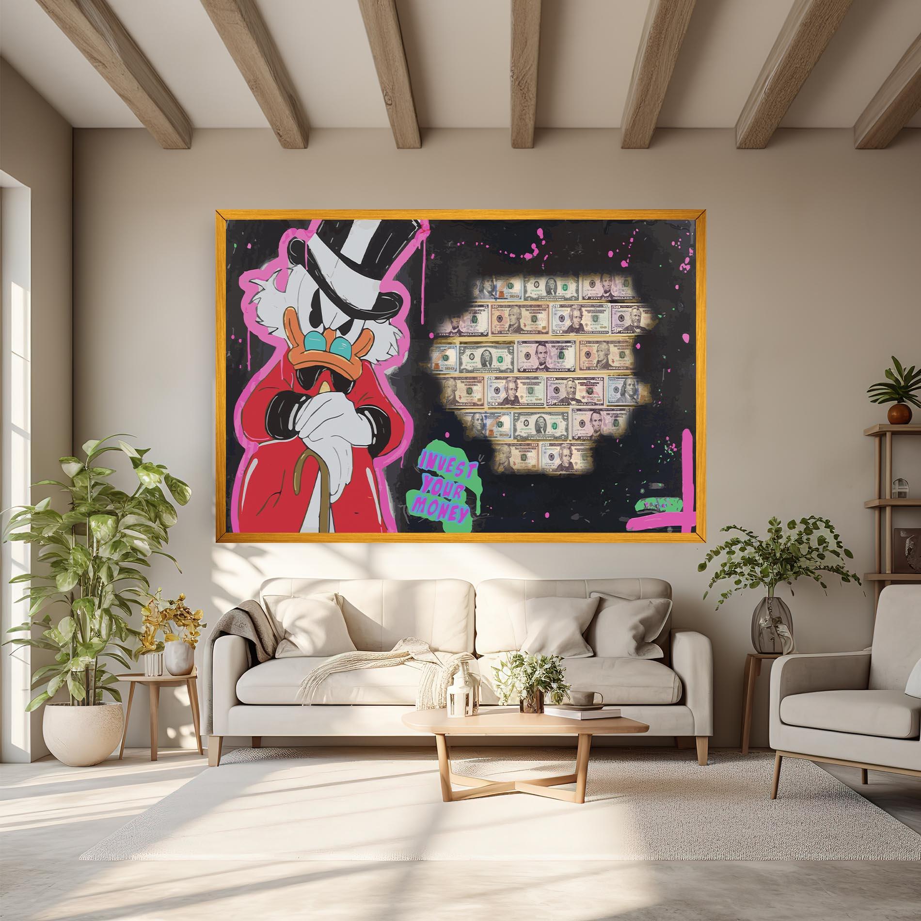 Vászonkép Money Advice mockup 6