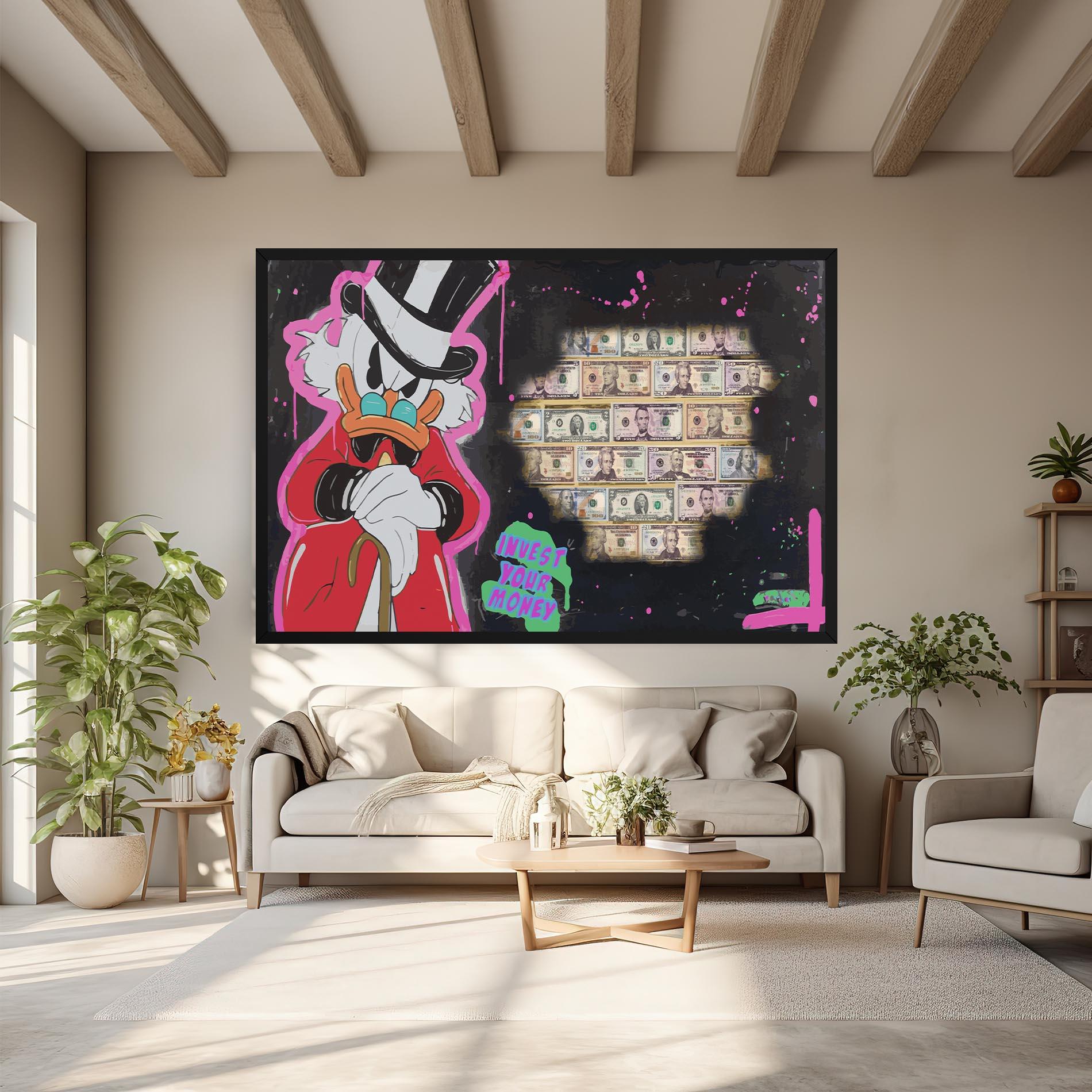 Vászonkép Money Advice mockup 6