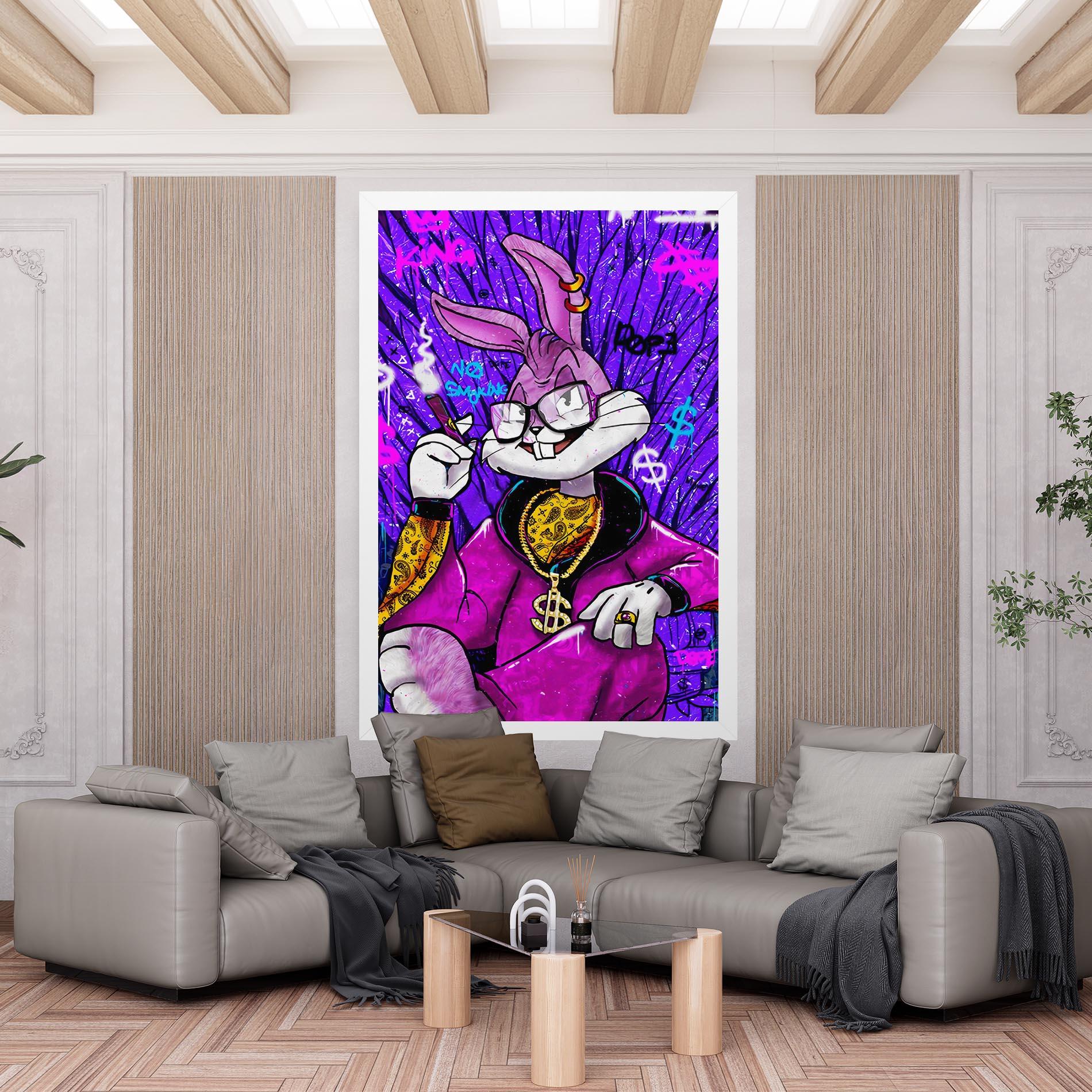 Vászonkép Boss Buny mockup 6