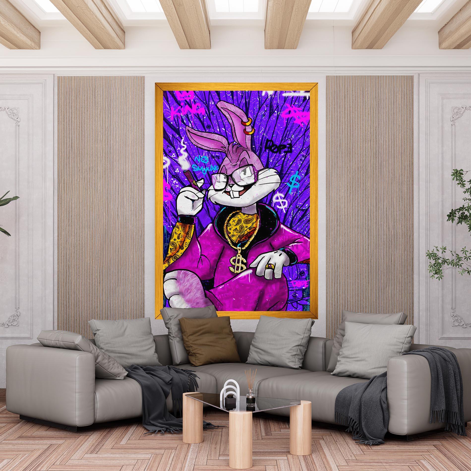 Vászonkép Boss Buny mockup 6