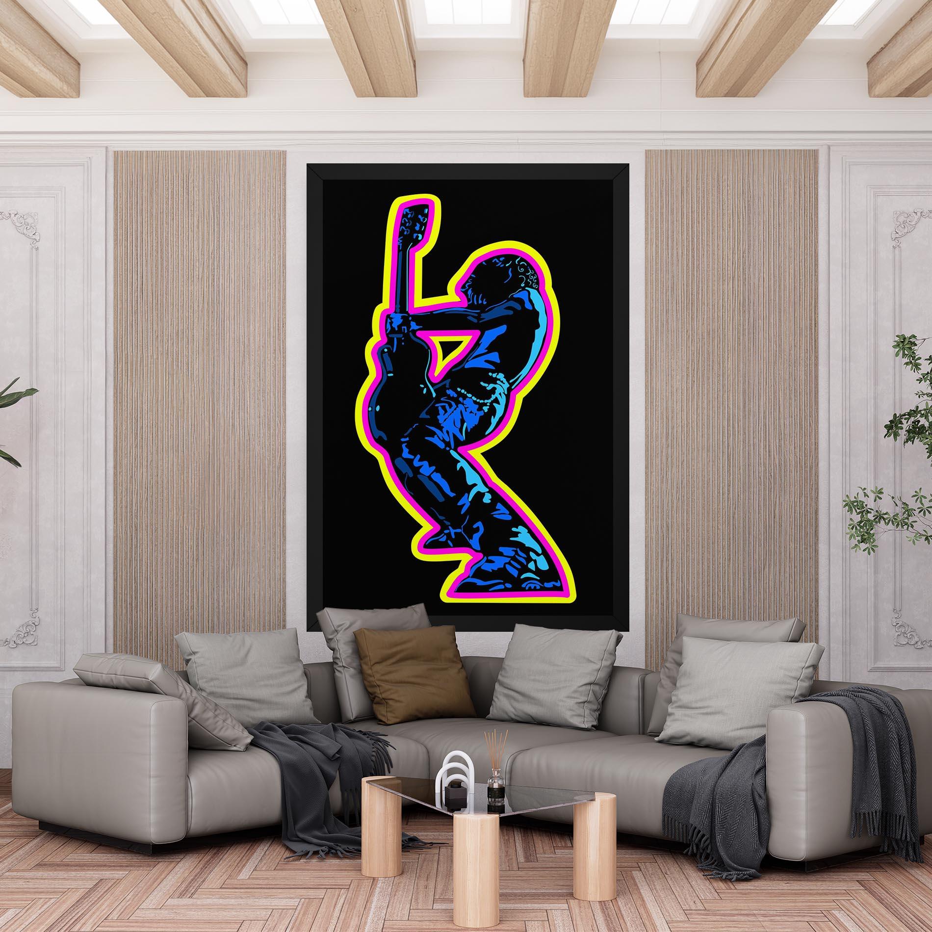 Vászonkép Guitarist Art mockup 6