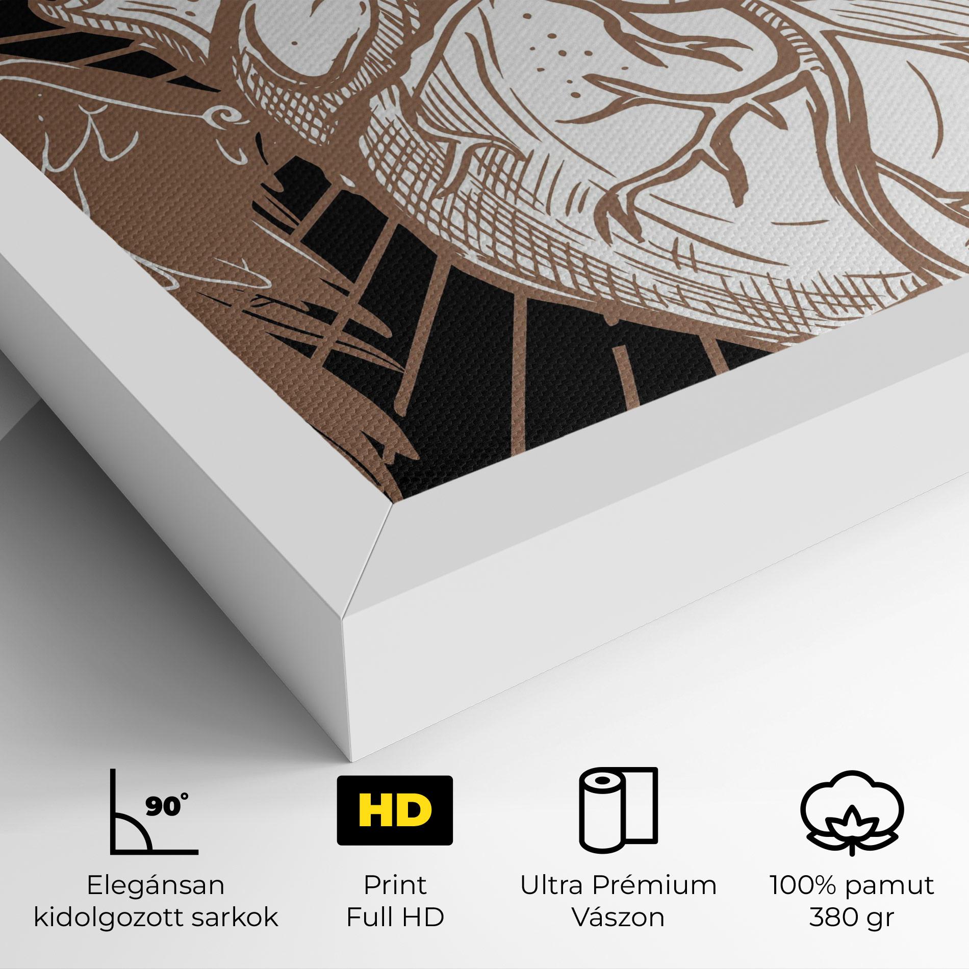 Vászonkép Cool Art 01 mockup 4