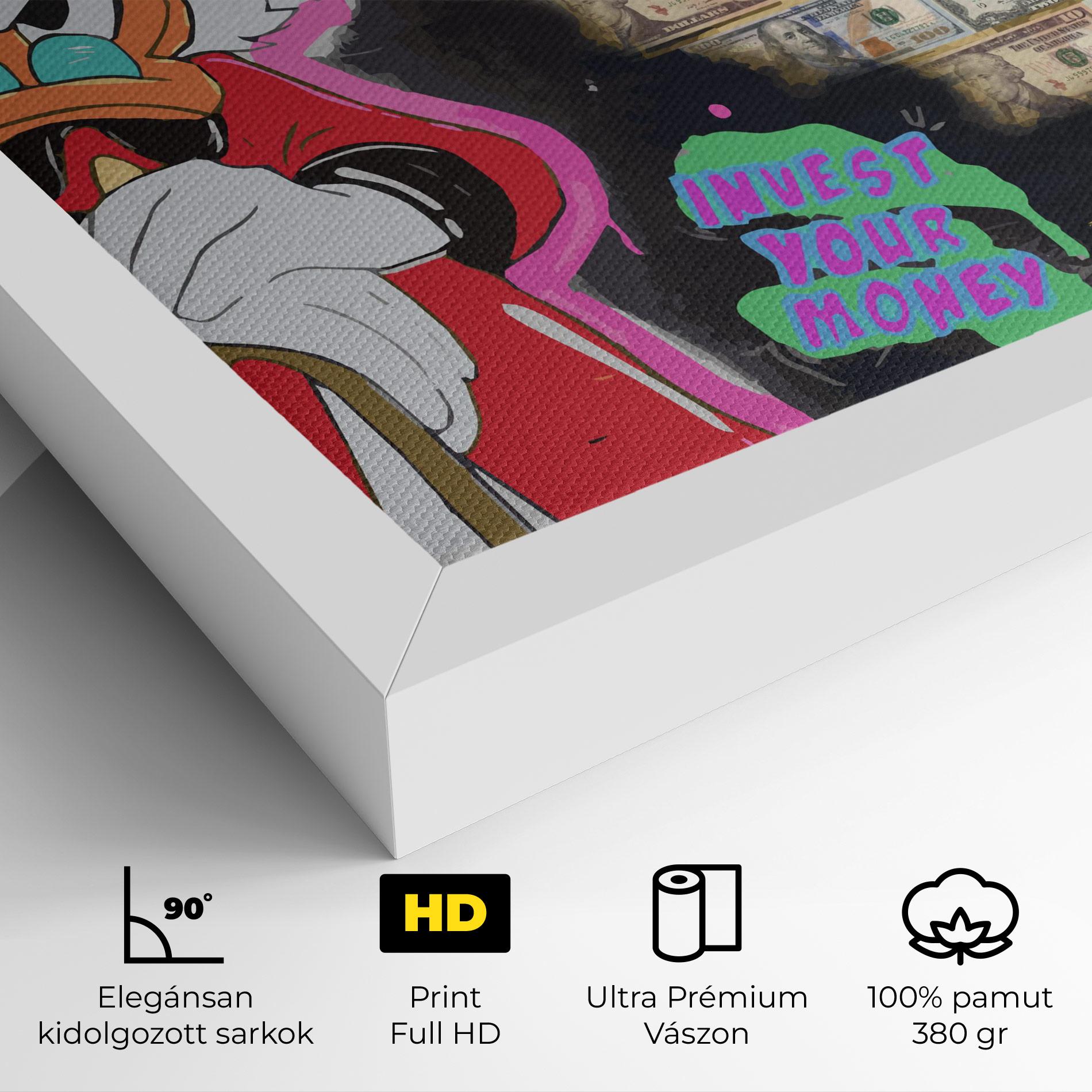 Vászonkép Money Advice mockup 4