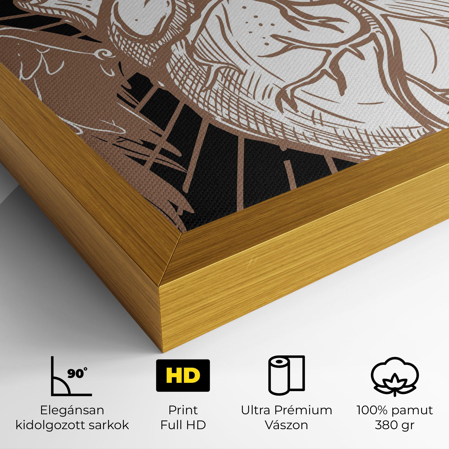 Vászonkép Cool Art 01 mockup 4