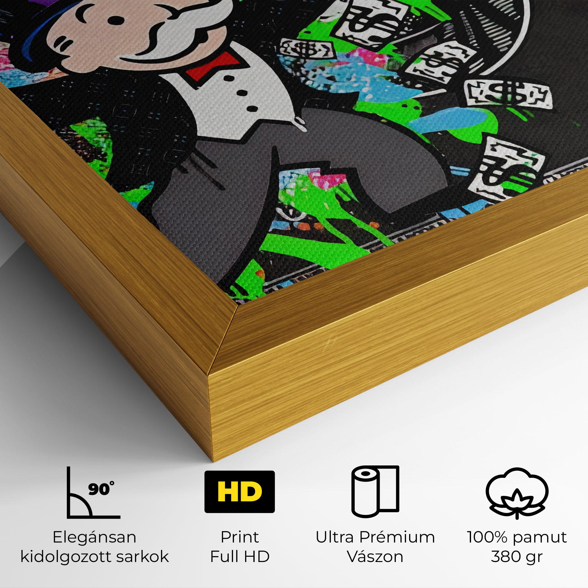 Vászonkép Make Money mockup 4