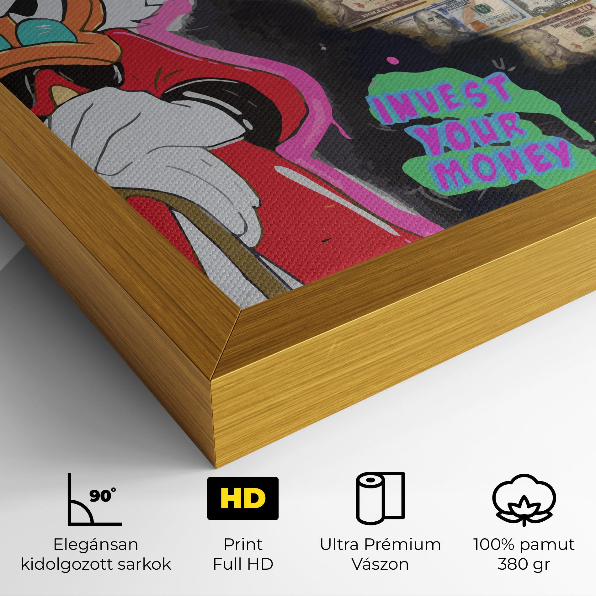 Vászonkép Money Advice mockup 4