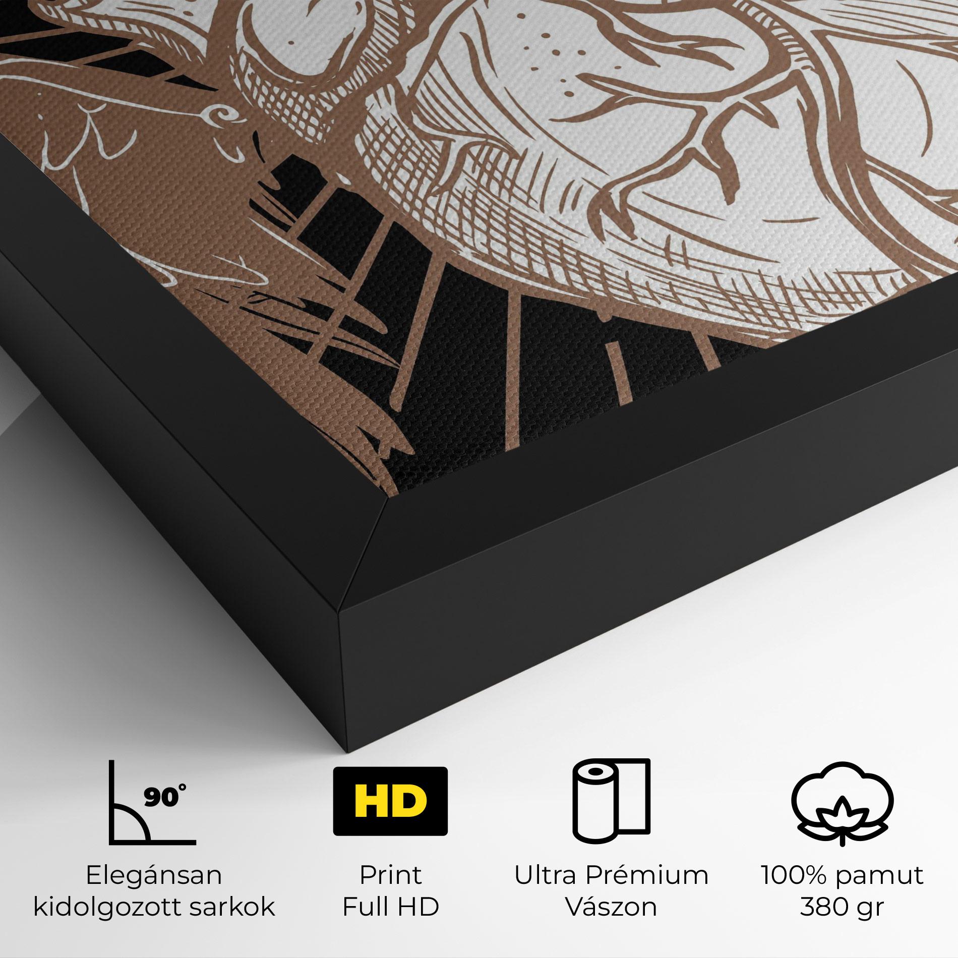 Vászonkép Cool Art 01 mockup 4