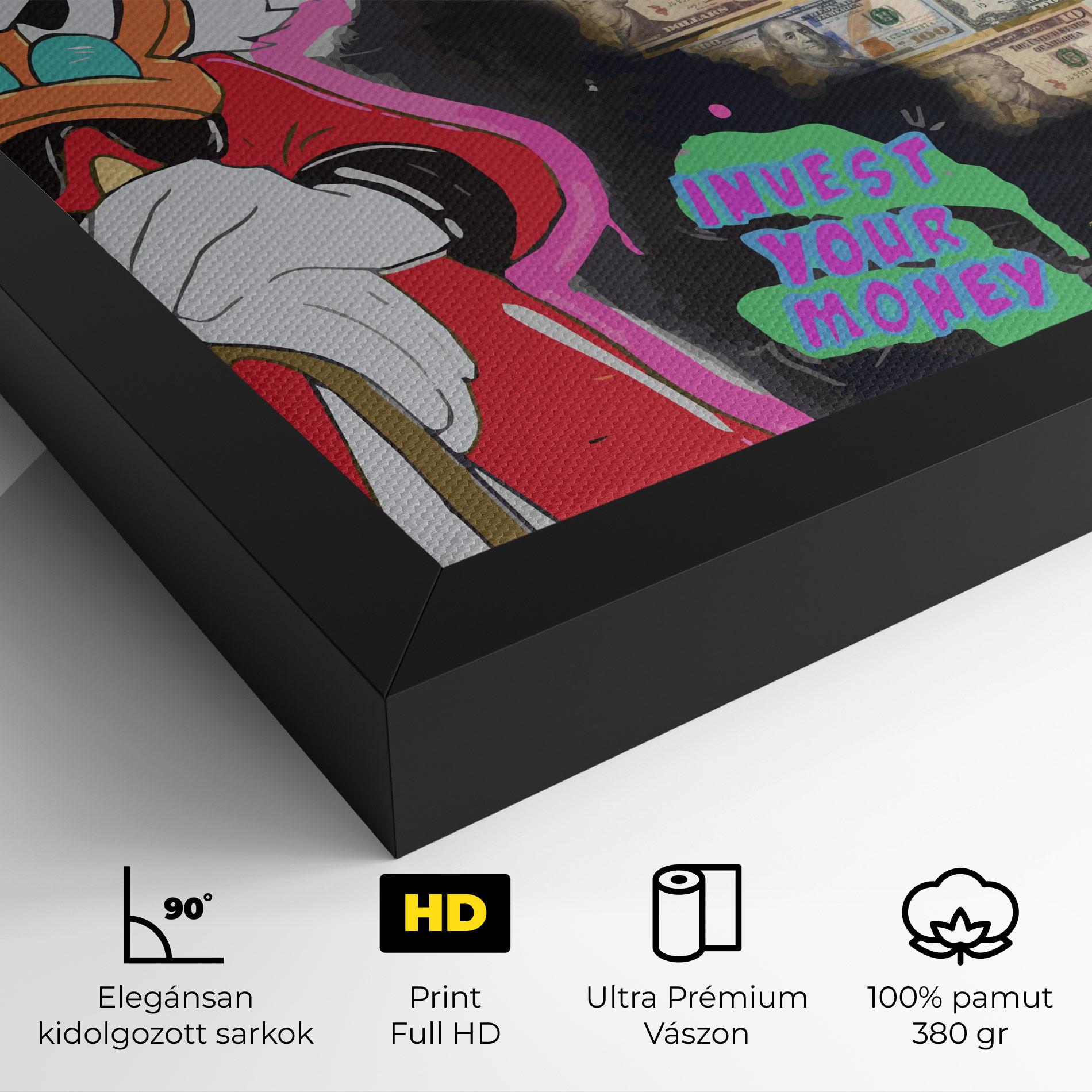 Vászonkép Money Advice mockup 4