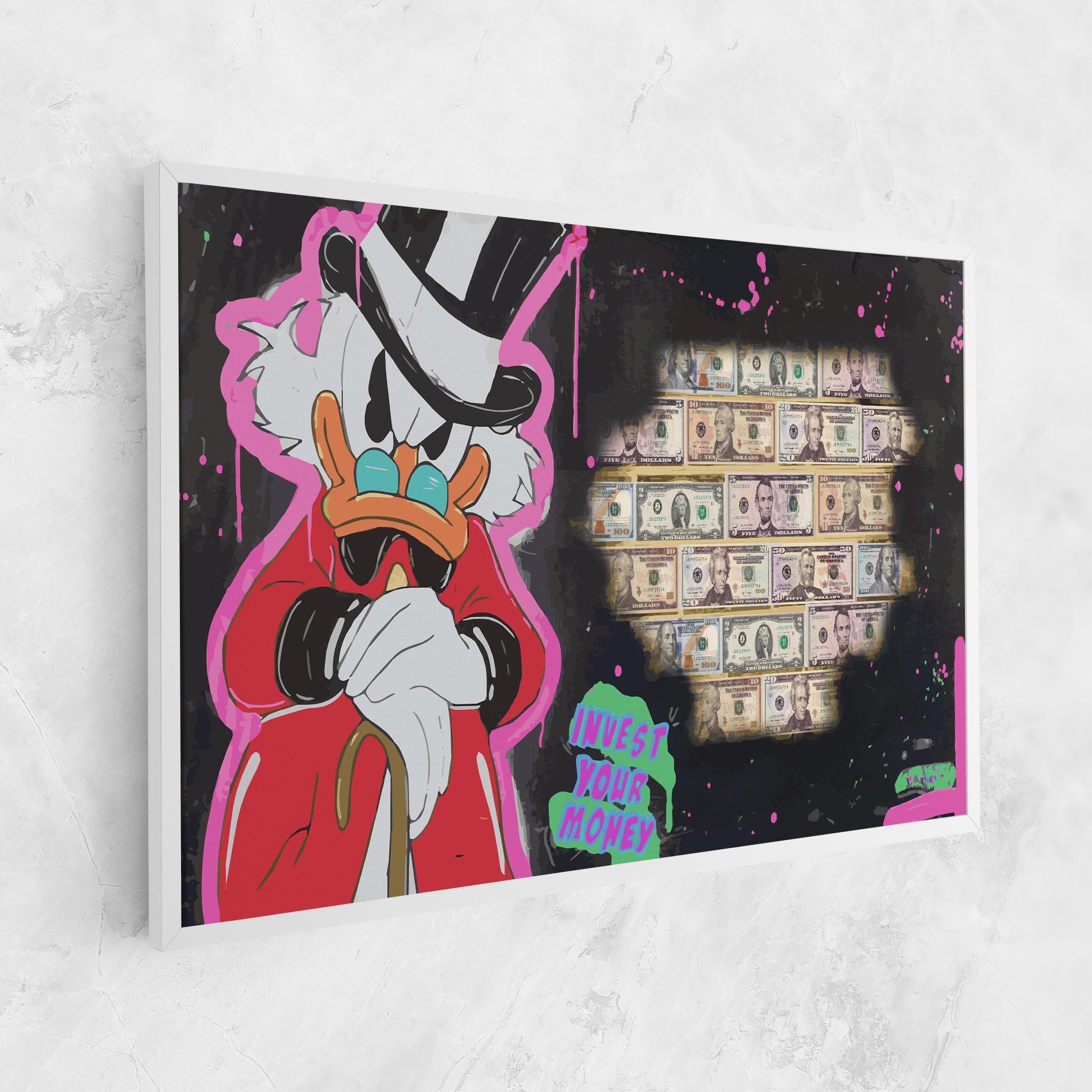 Vászonkép Money Advice mockup 1