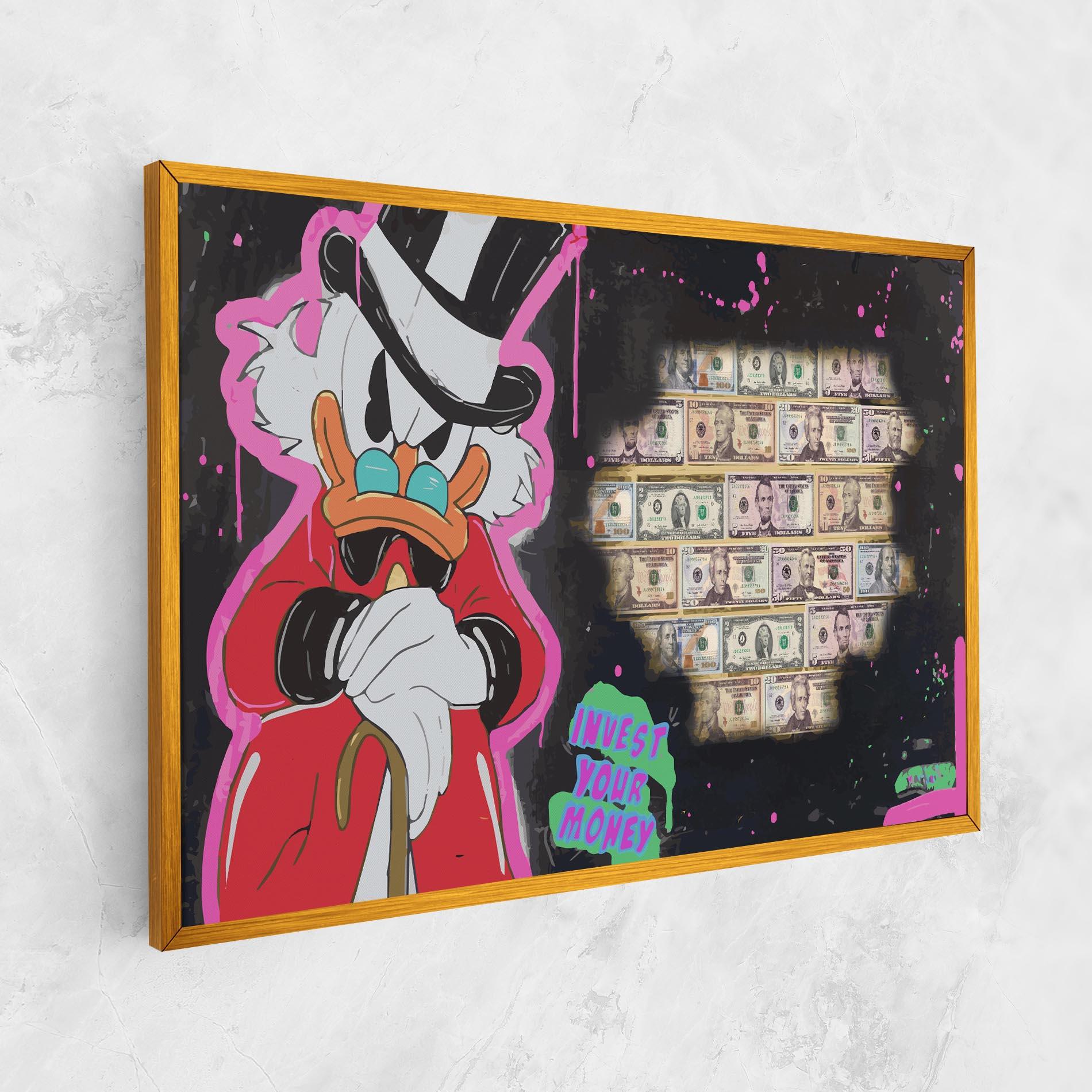 Vászonkép Money Advice mockup 1