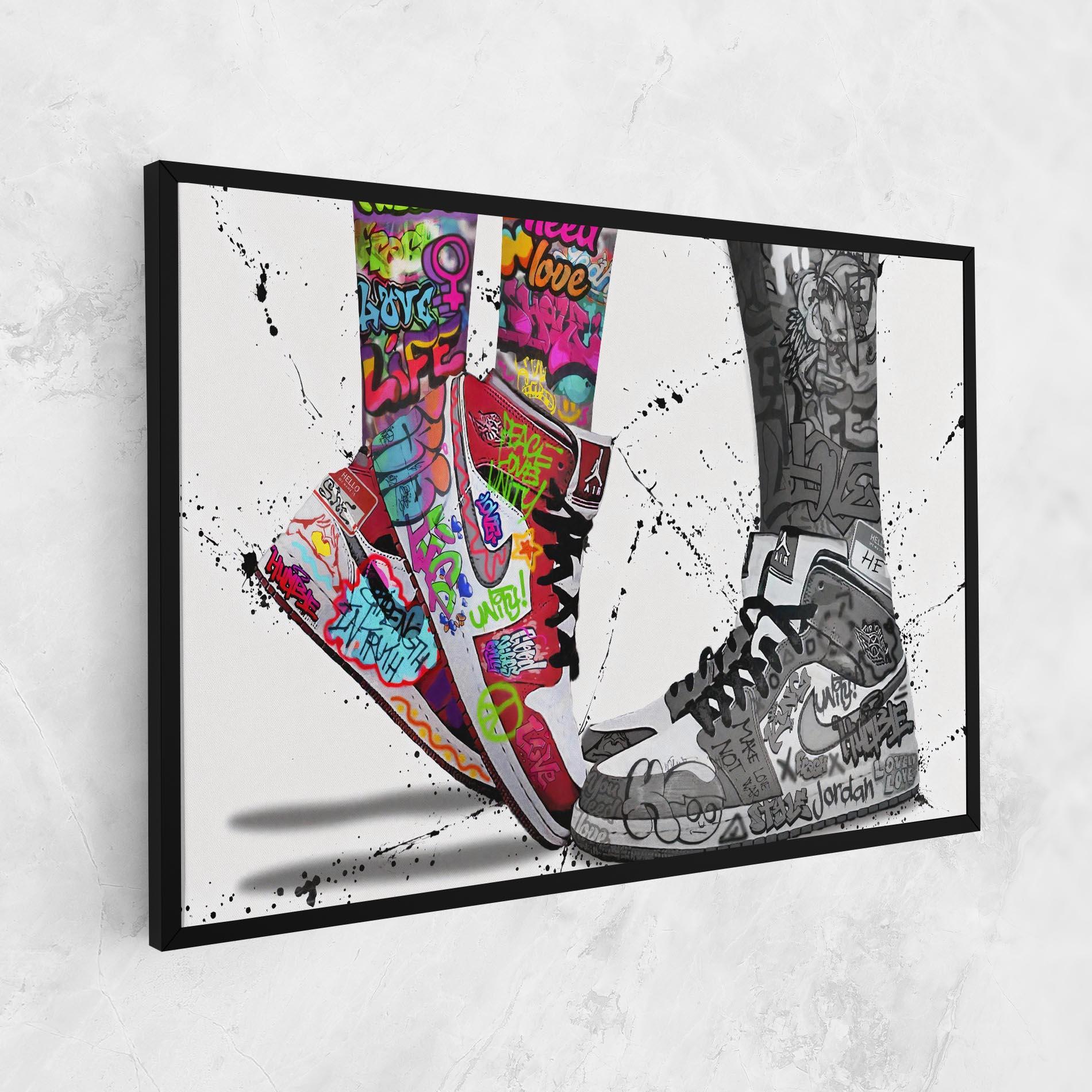 Vászonkép Love On My Toes mockup 1