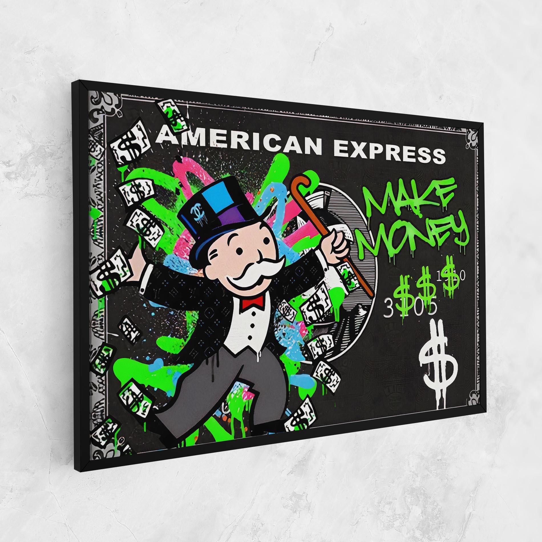 Vászonkép Make Money mockup 1