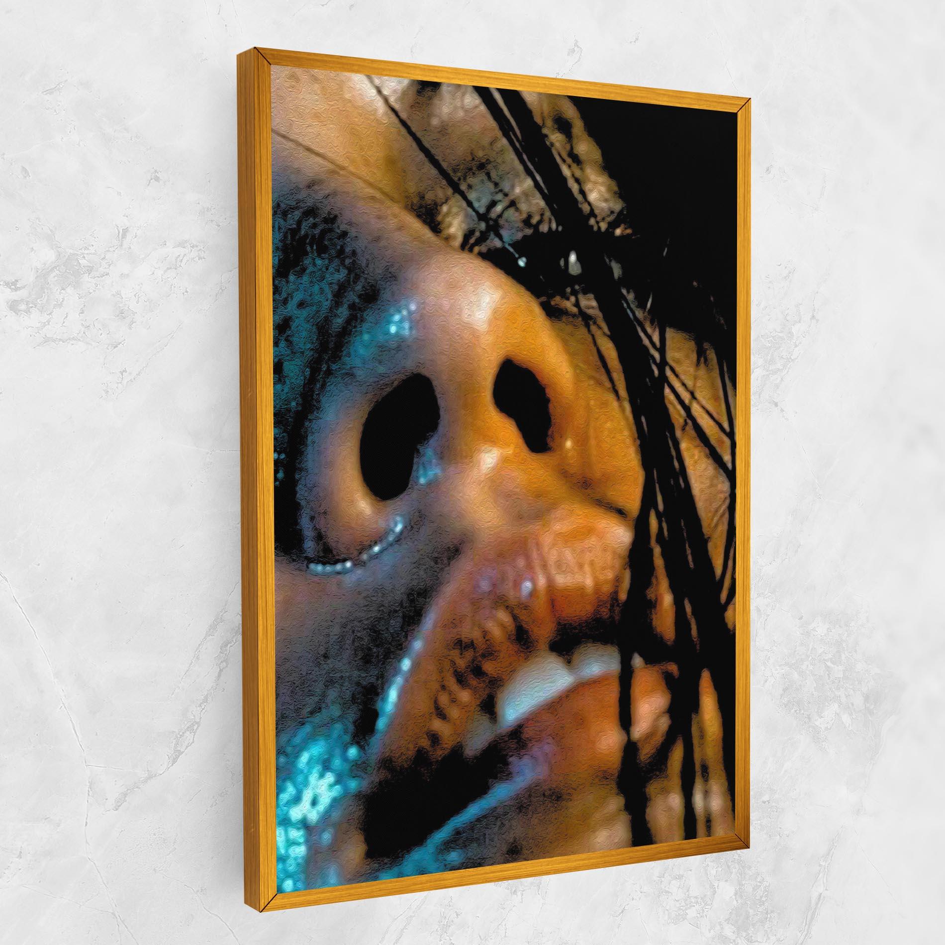 Vászonkép Blue Light Face mockup 1