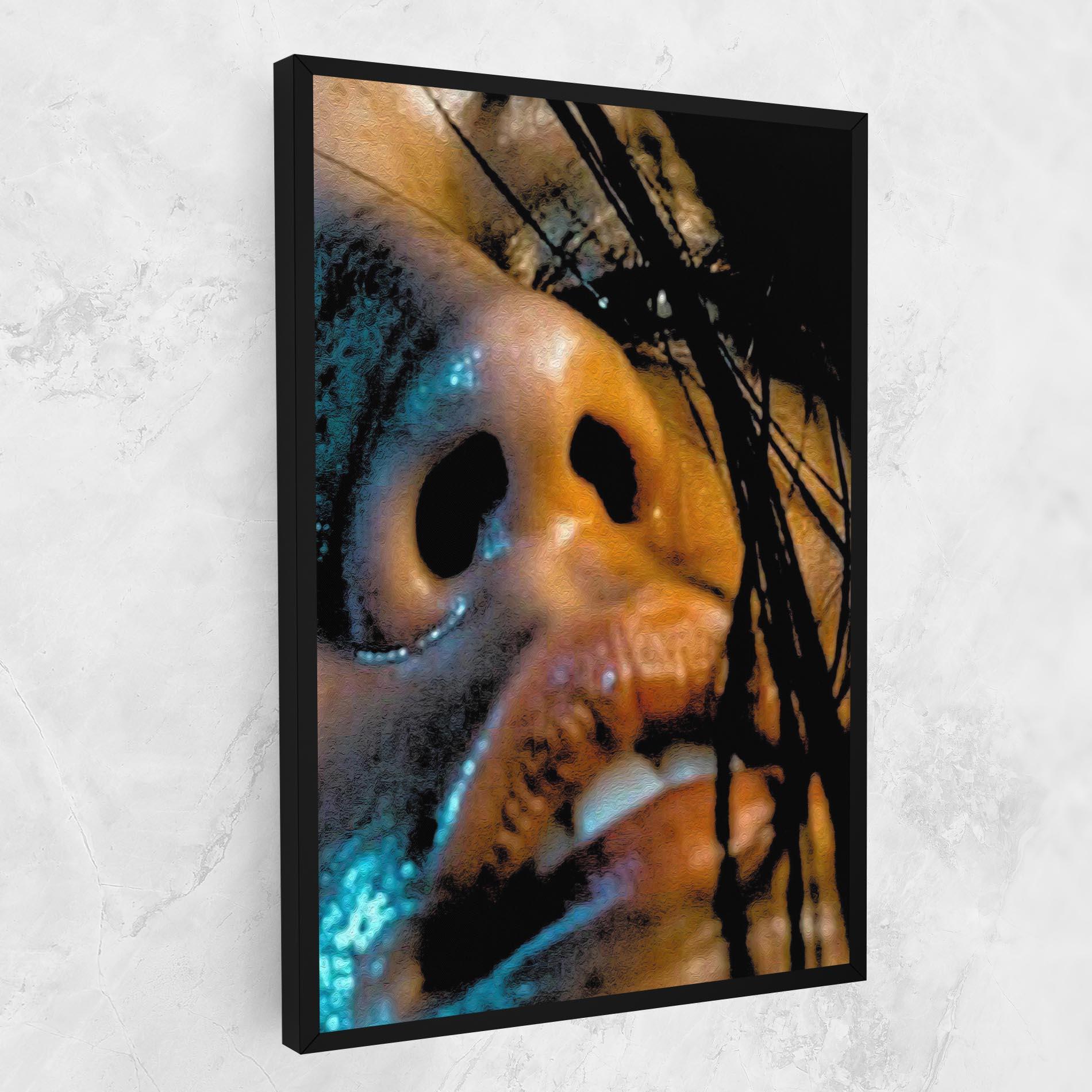 Vászonkép Blue Light Face mockup 1