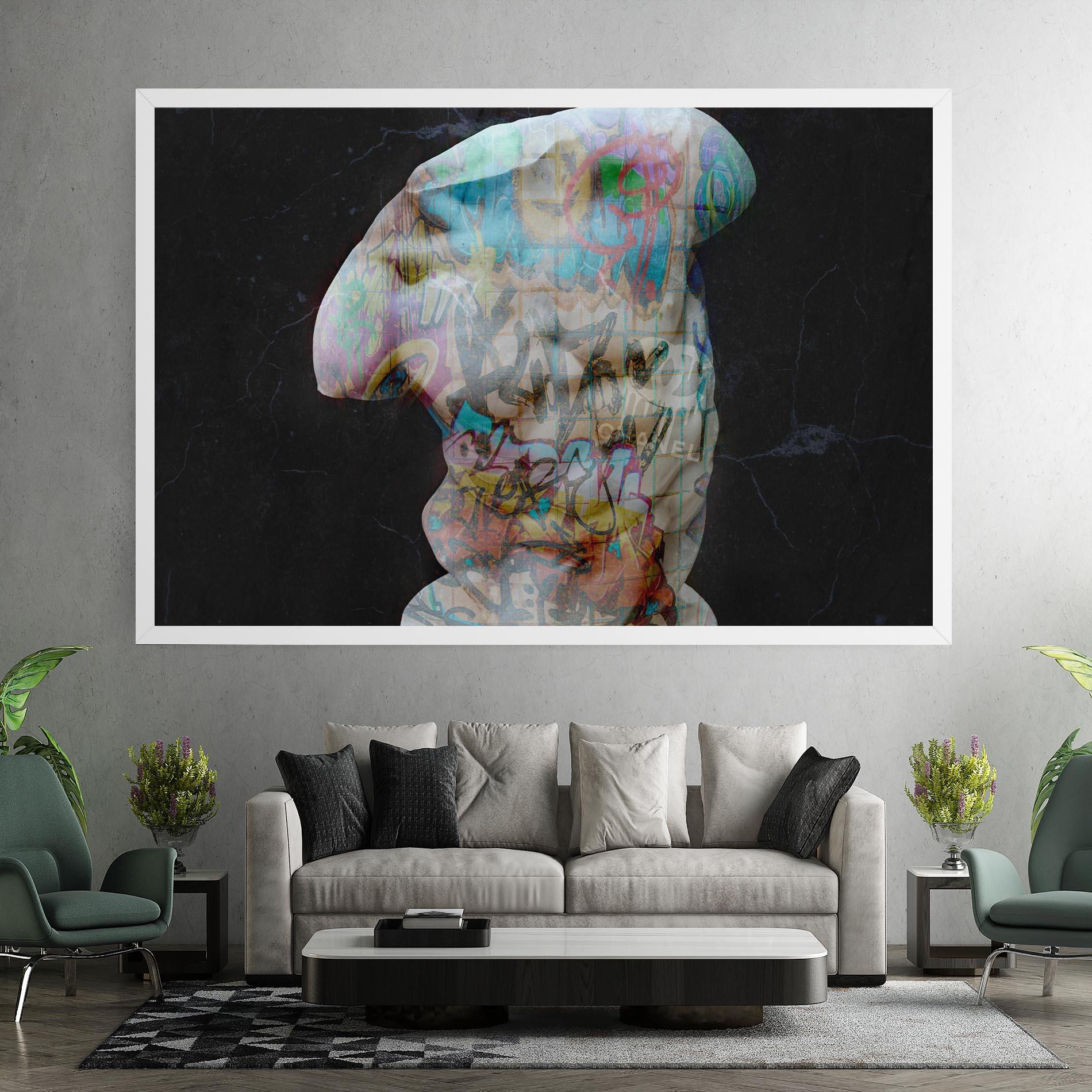 Vászonkép Lost My Head mockup 7