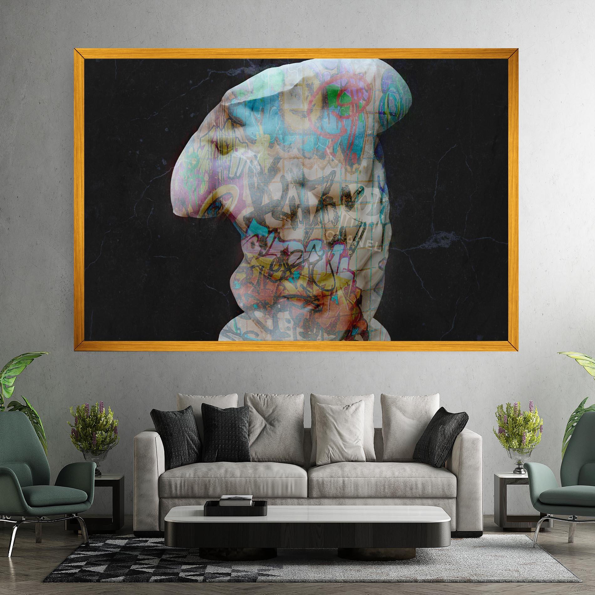 Vászonkép Lost My Head mockup 7