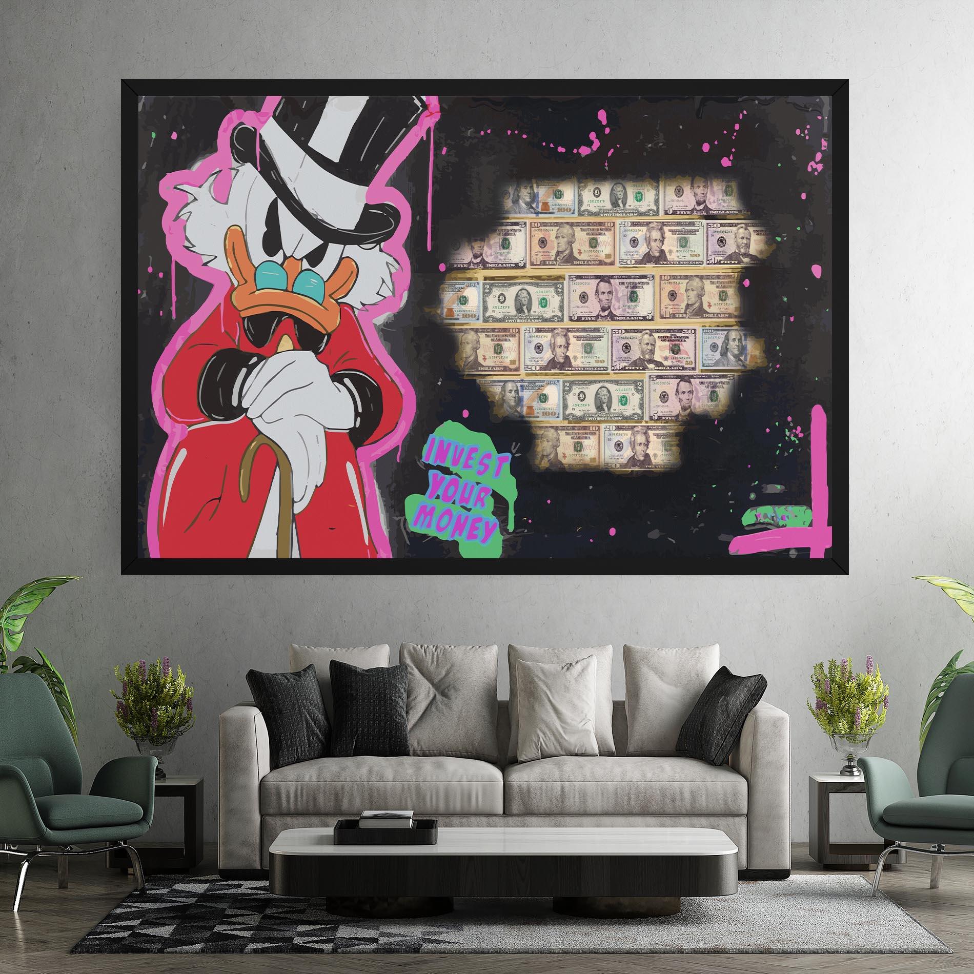 Vászonkép Money Advice mockup 7