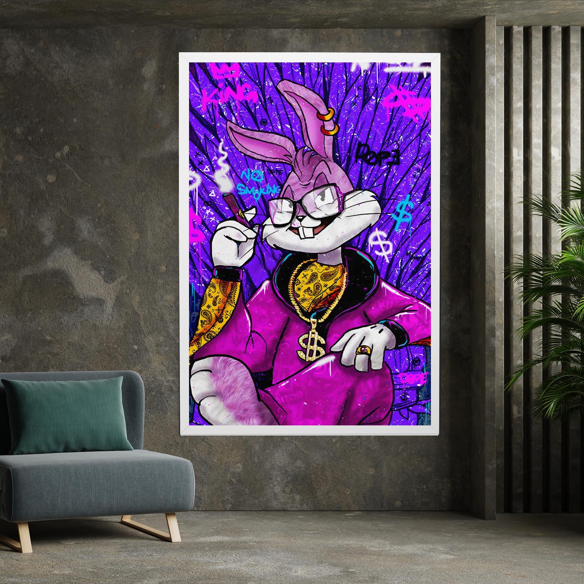 Vászonkép Boss Buny mockup 7