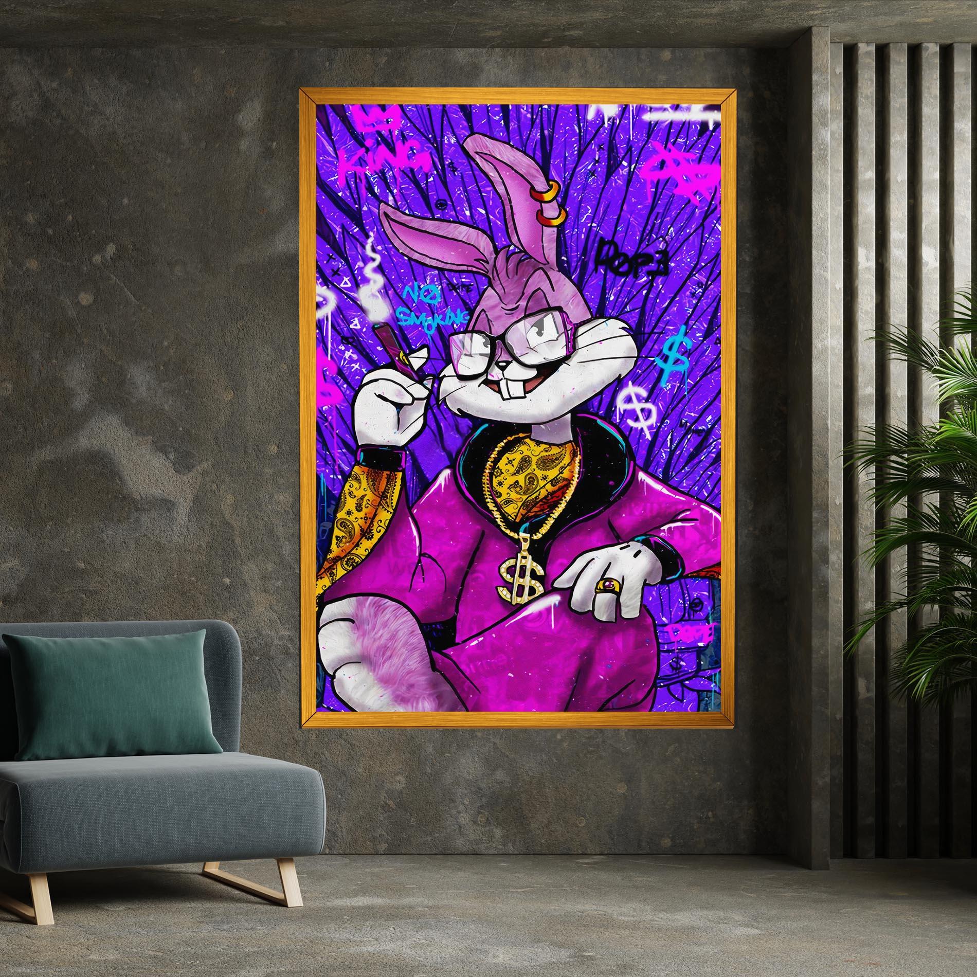 Vászonkép Boss Buny mockup 7