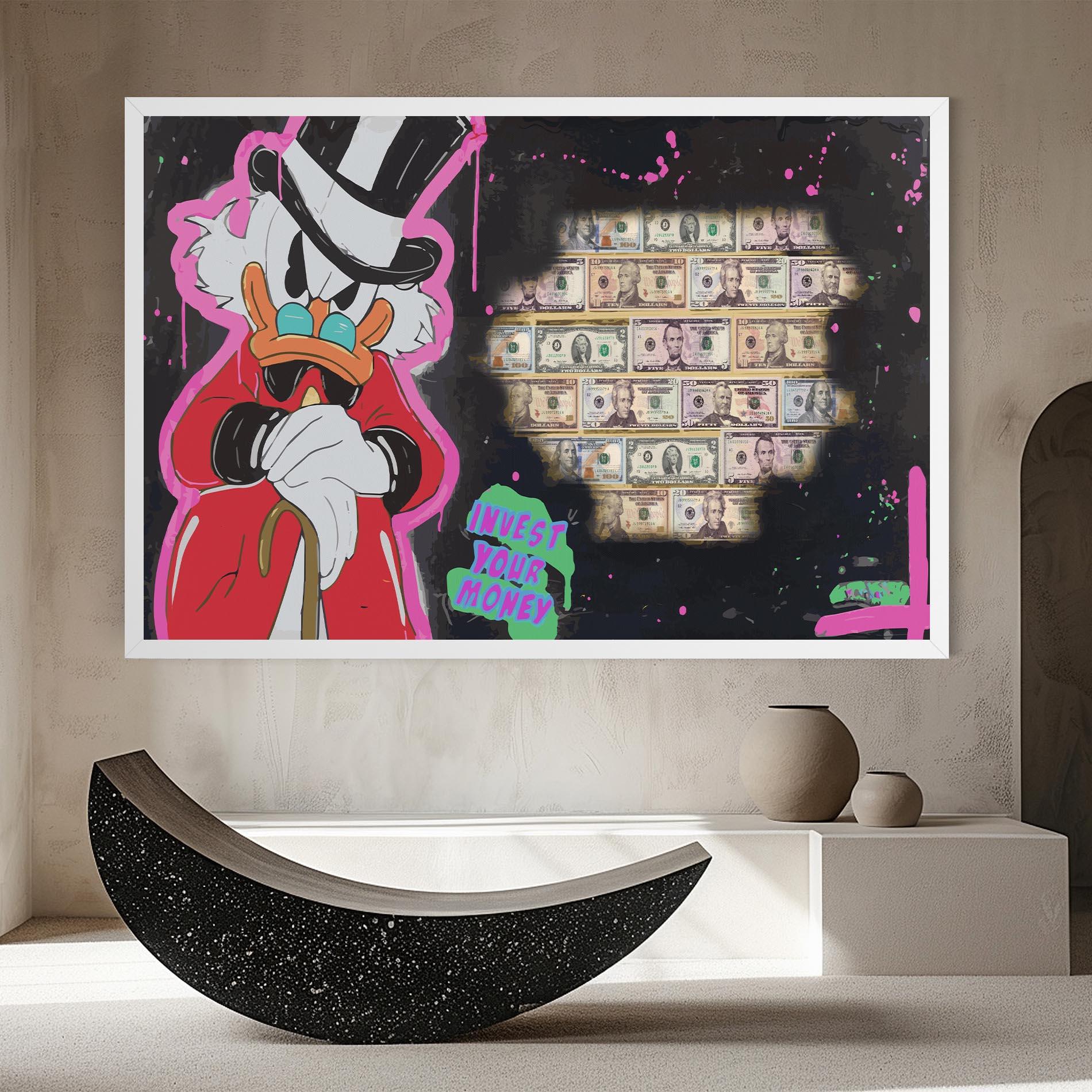 Vászonkép Money Advice mockup 8