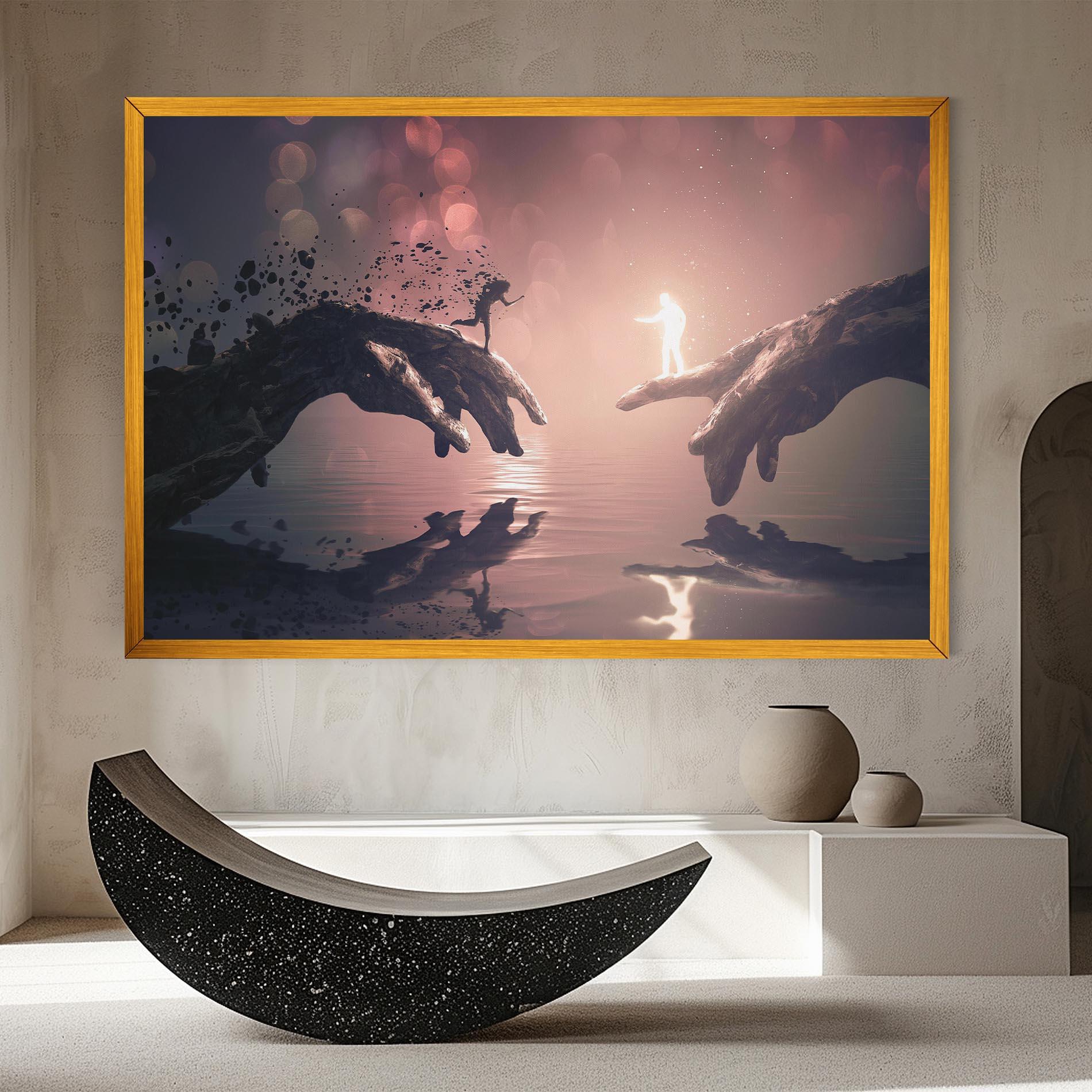 Vászonkép Life Story mockup 8