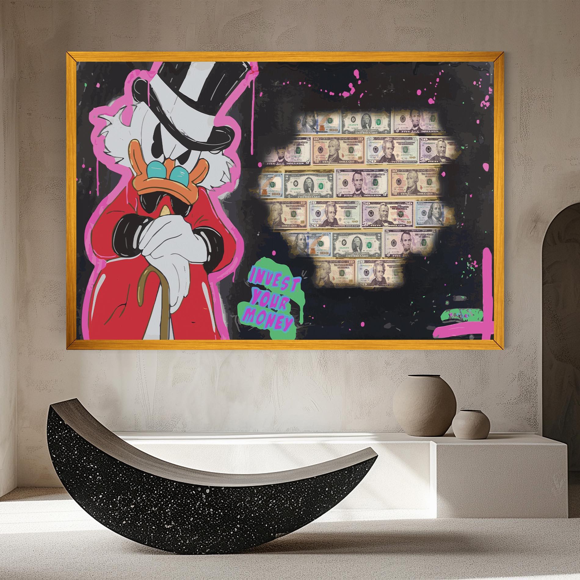 Vászonkép Money Advice mockup 8