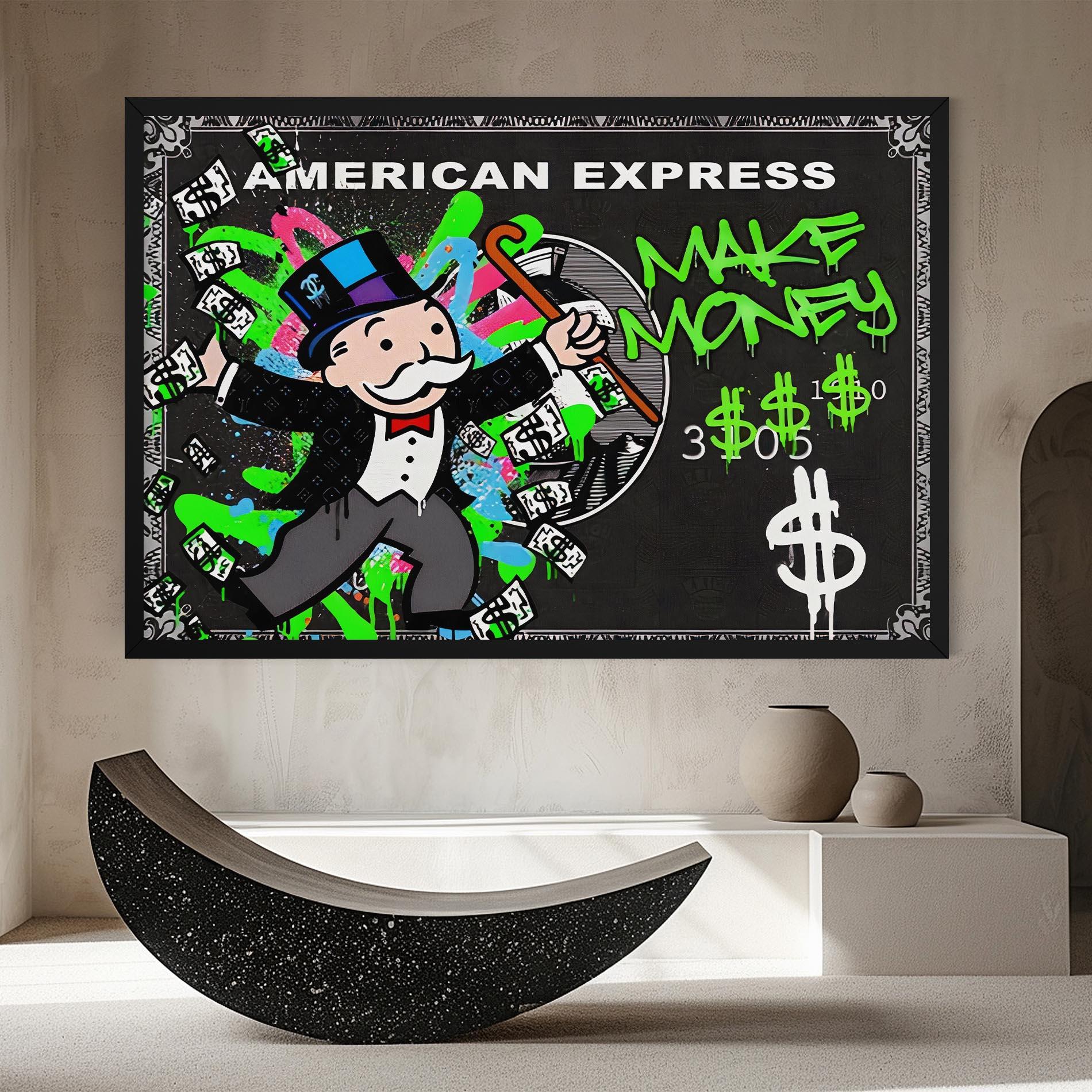 Vászonkép Make Money mockup 8