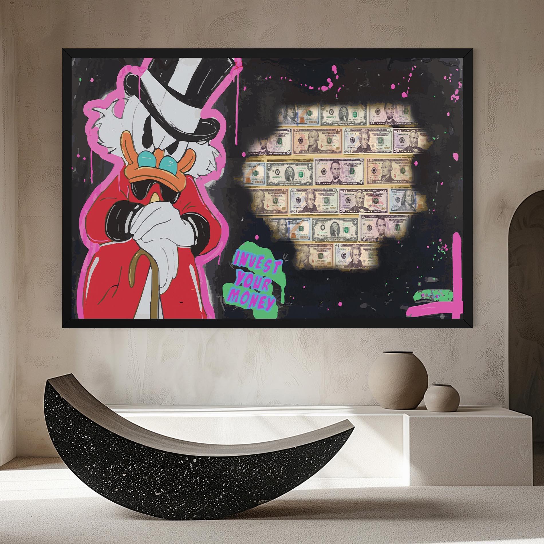 Vászonkép Money Advice mockup 8