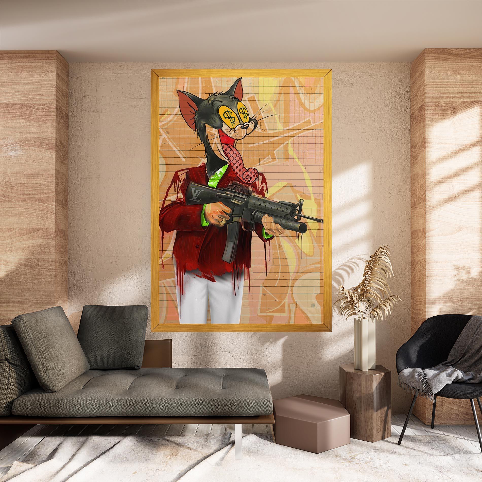 Vászonkép Tom mockup 8