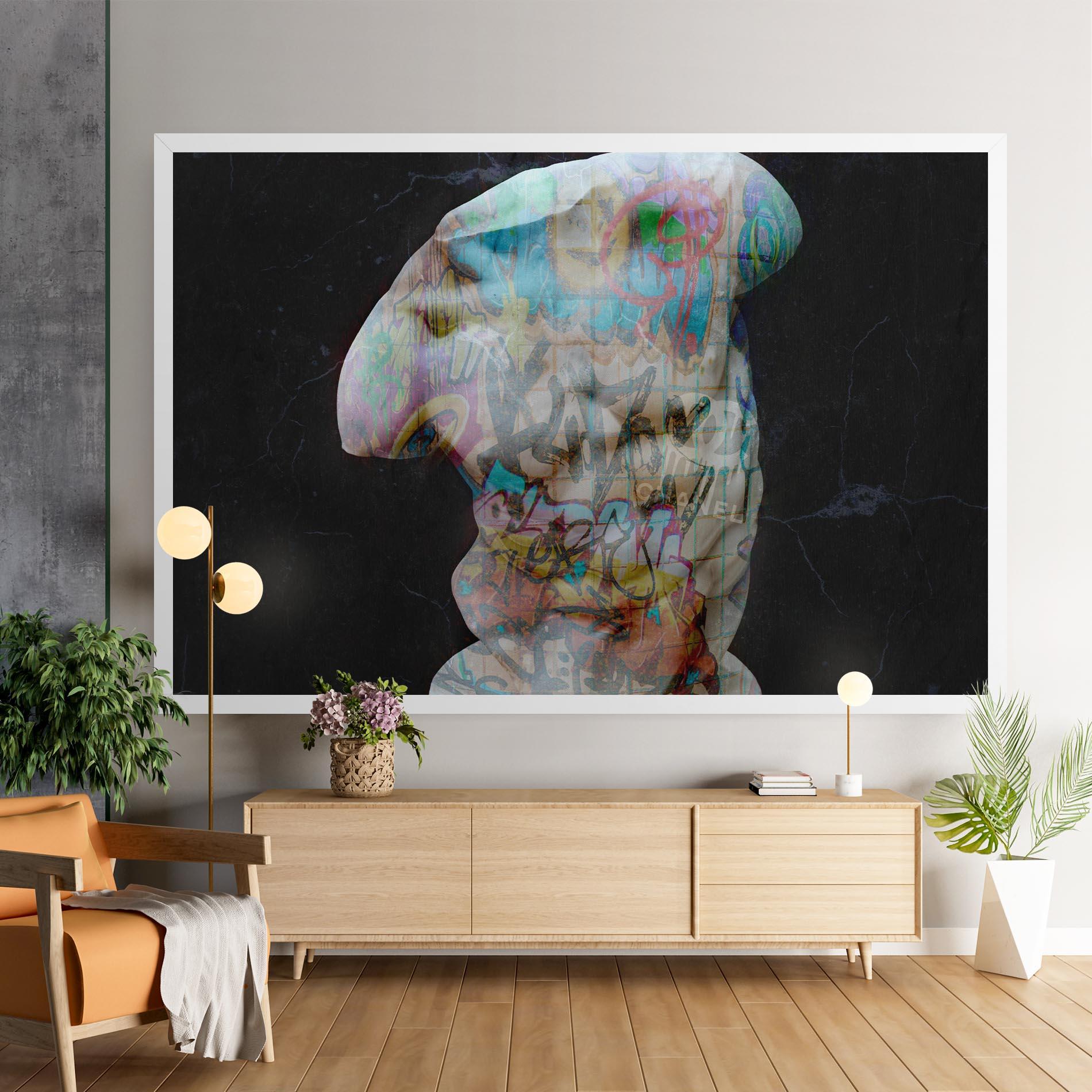 Vászonkép Lost My Head mockup 9