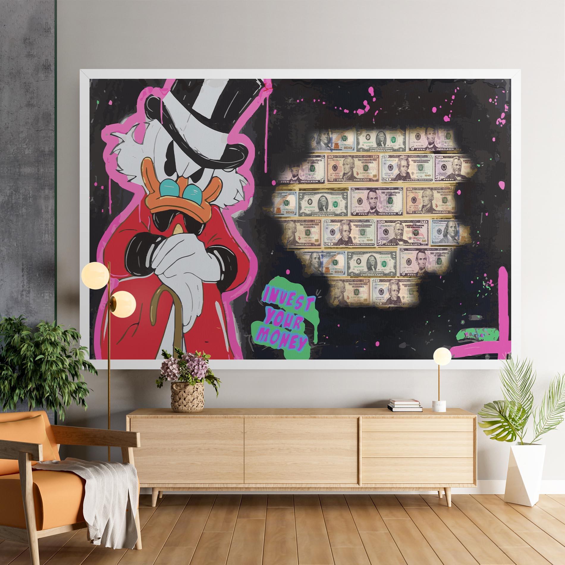 Vászonkép Money Advice mockup 9