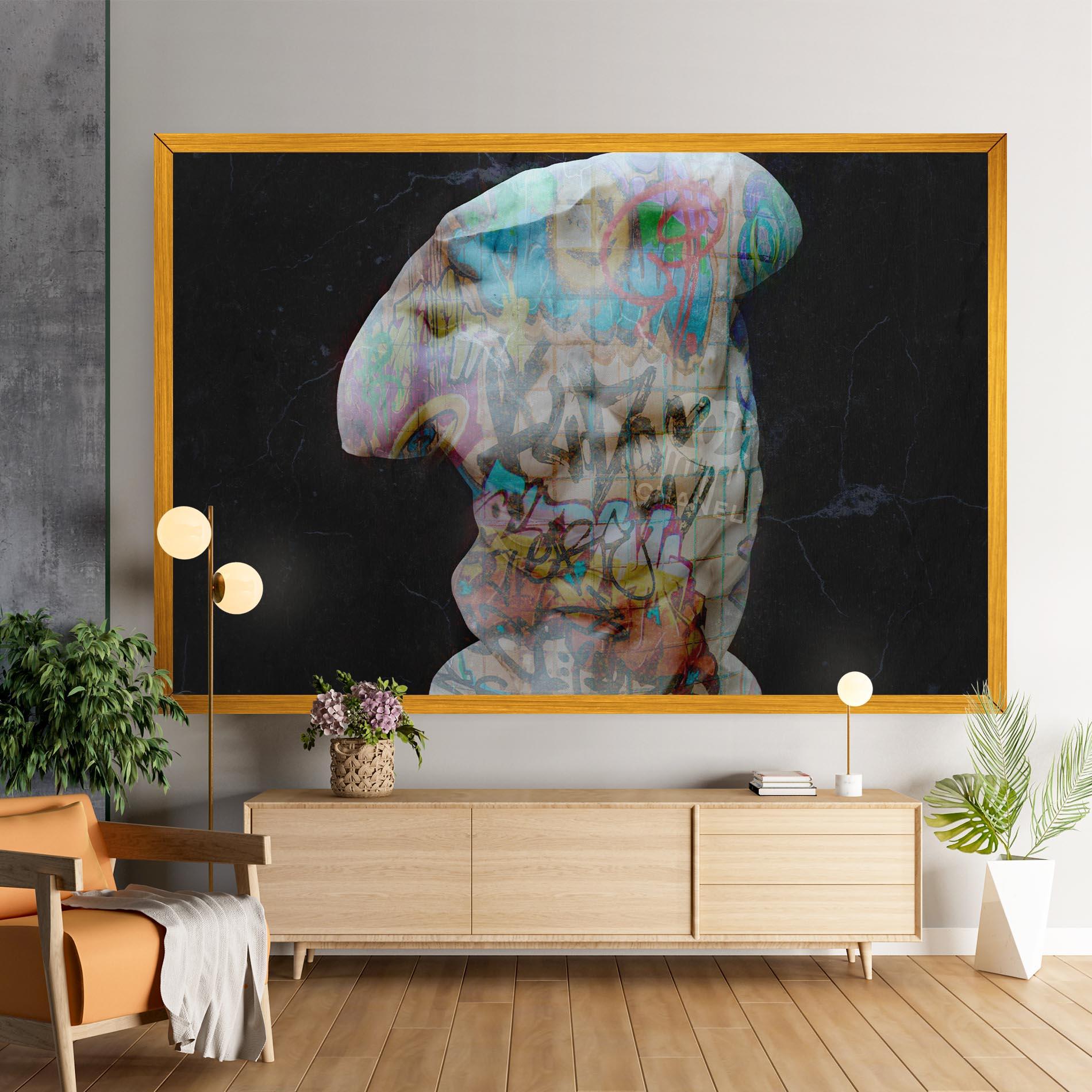 Vászonkép Lost My Head mockup 9