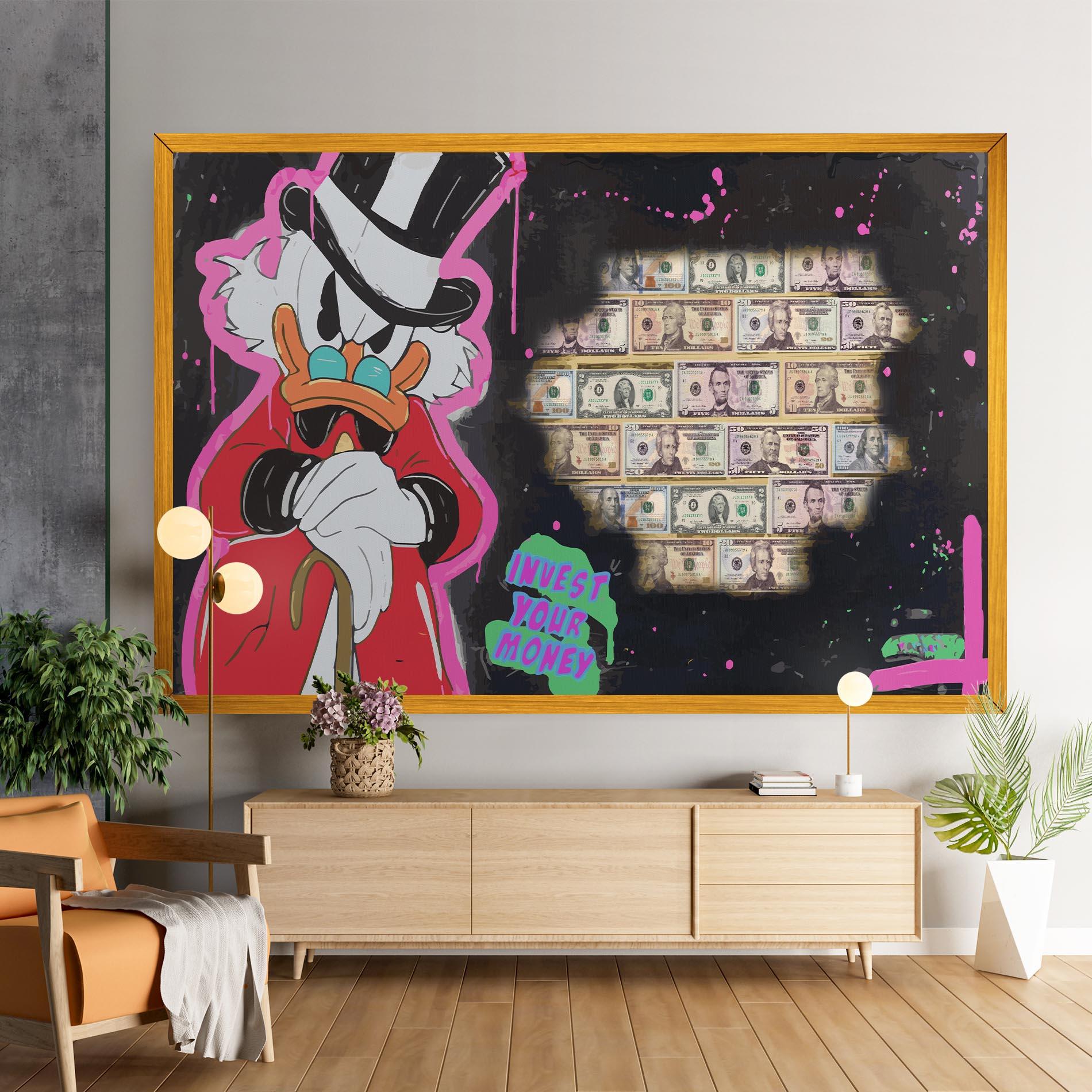 Vászonkép Money Advice mockup 9