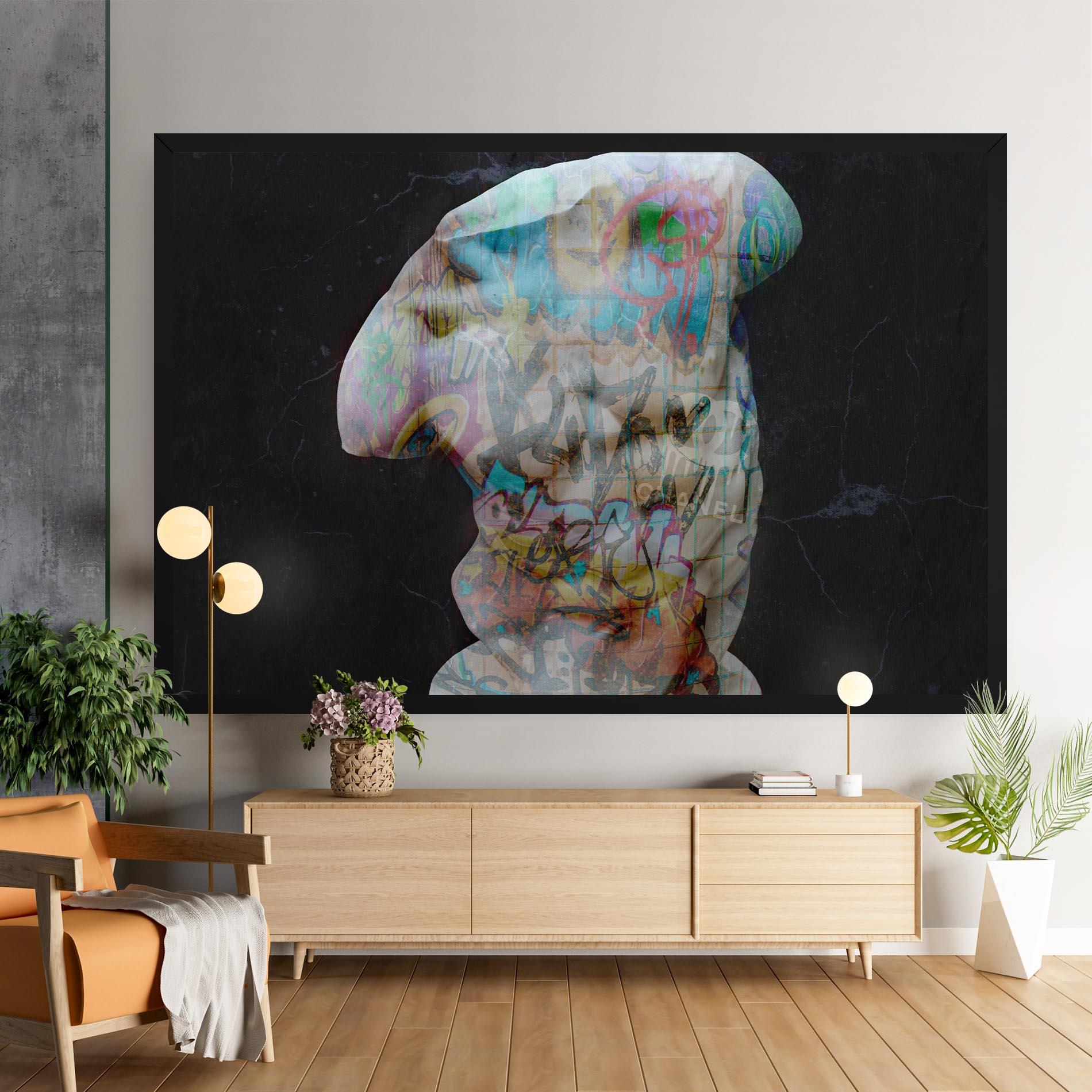 Vászonkép Lost My Head mockup 9