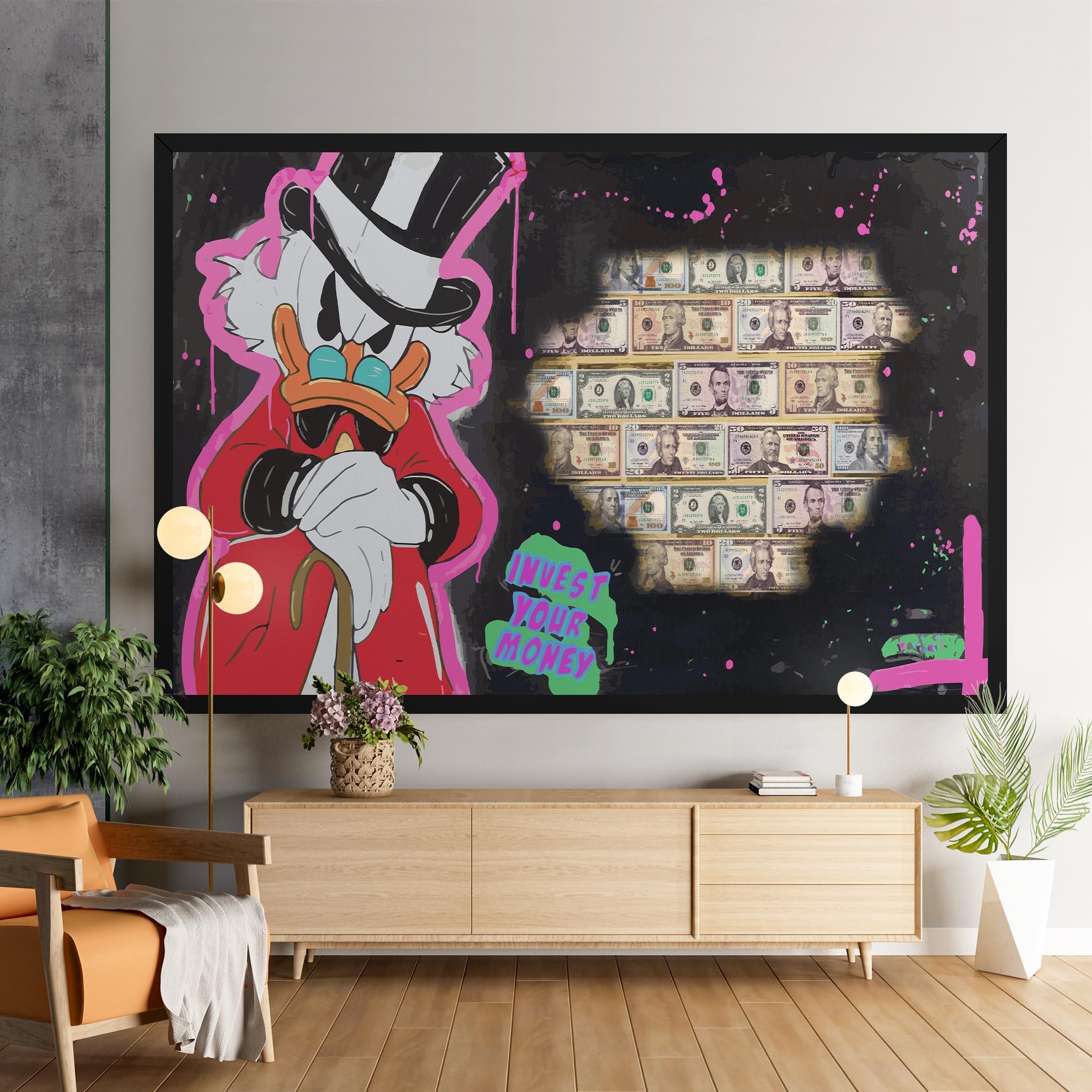 Vászonkép Money Advice mockup 9