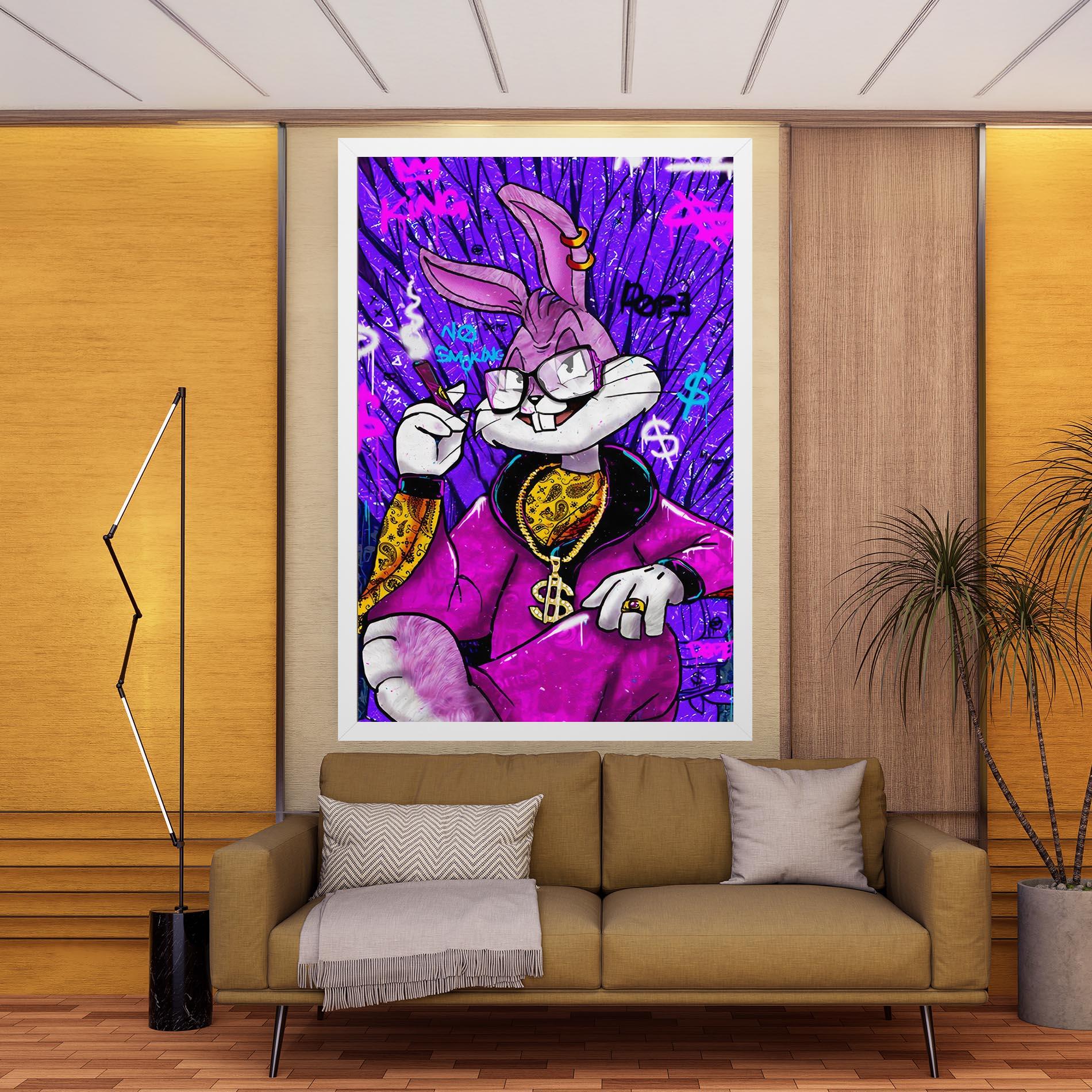 Vászonkép Boss Buny mockup 9