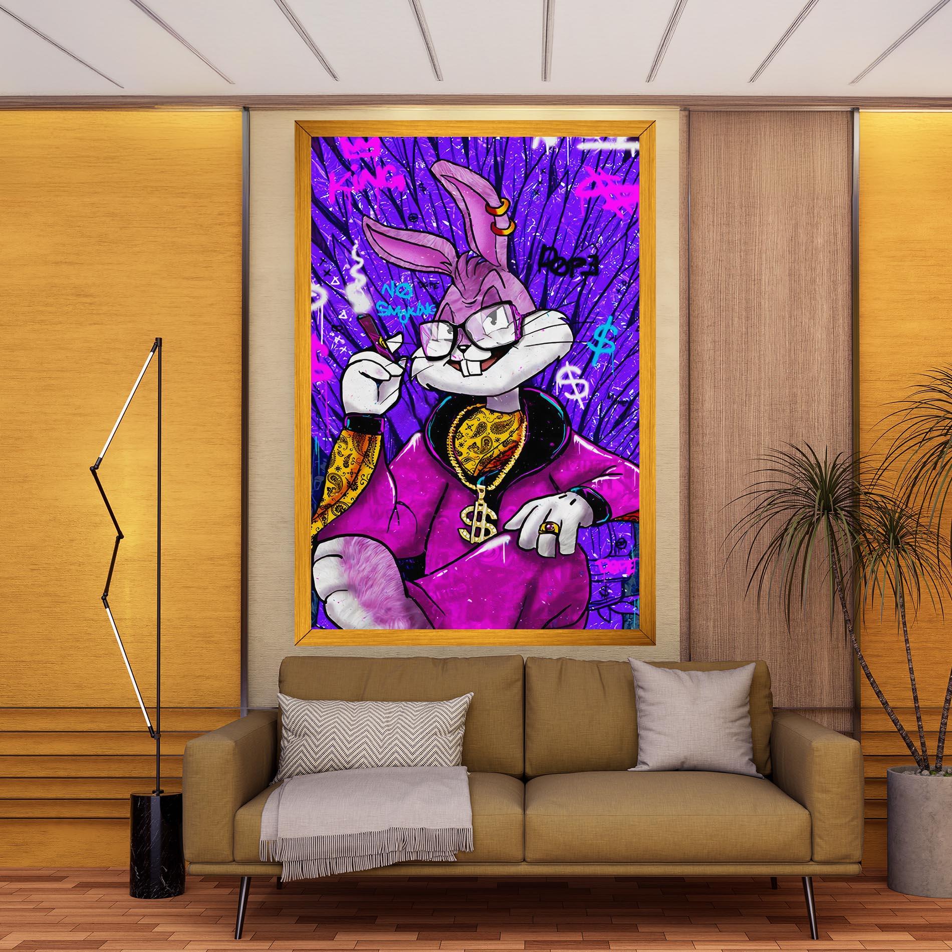 Vászonkép Boss Buny mockup 9